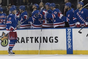 Rookie Jimmy Vesey has helped the Rangers get off to a hot start.