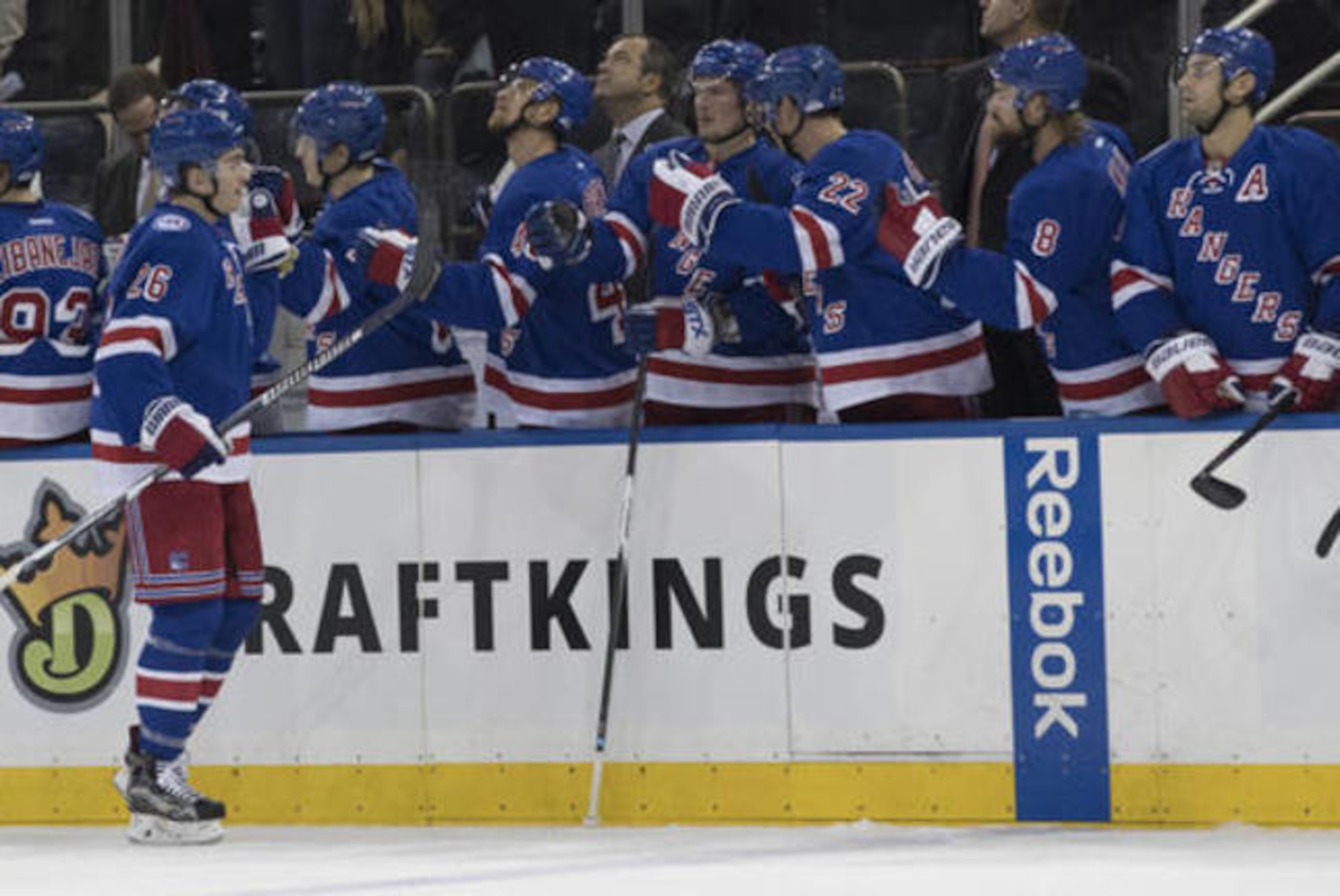 Rookie Jimmy Vesey has helped the Rangers get off to a hot start.