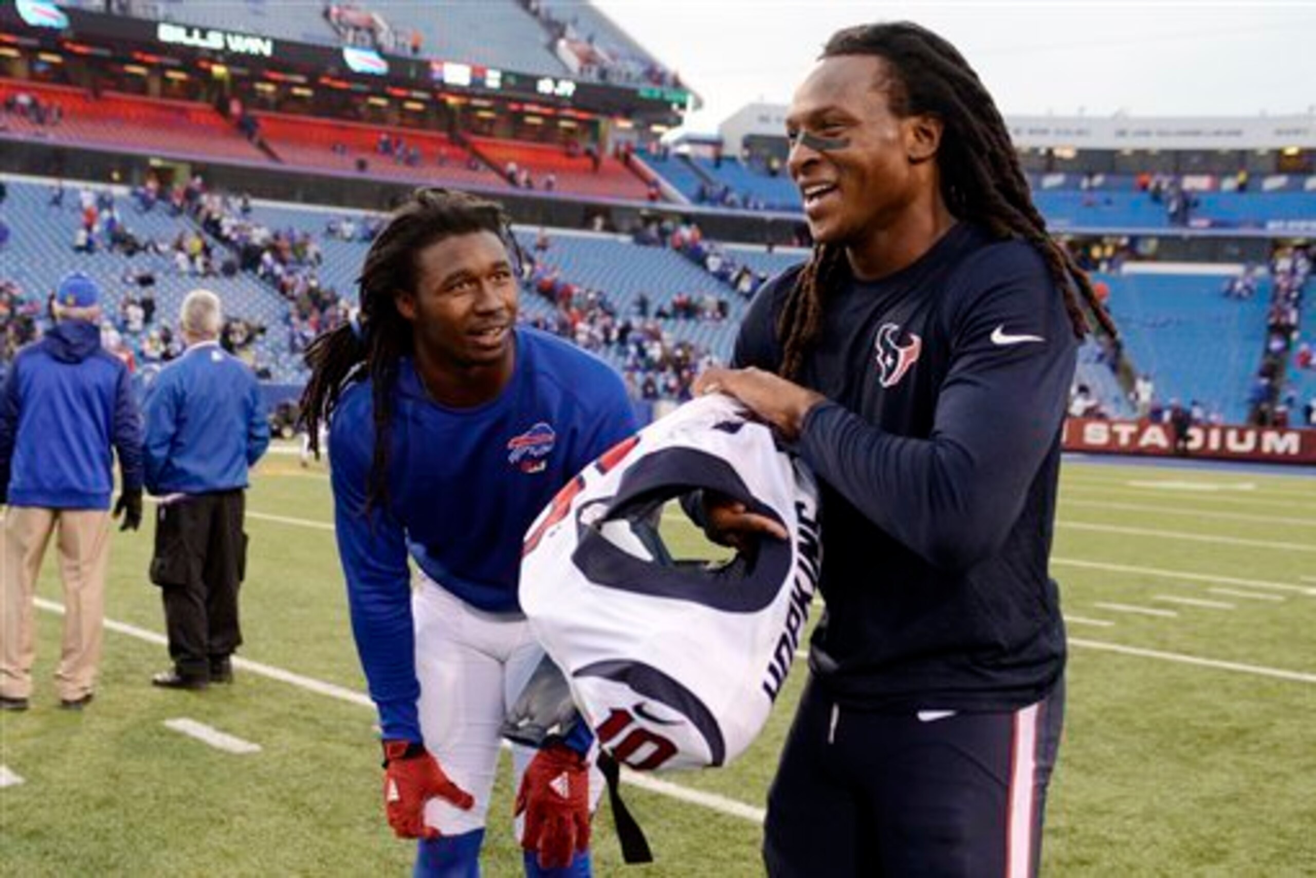 The success of Sammy Watkins, left, and DeAndre Hopkins, has helped encourage top receiver recruits to consider Clemson.