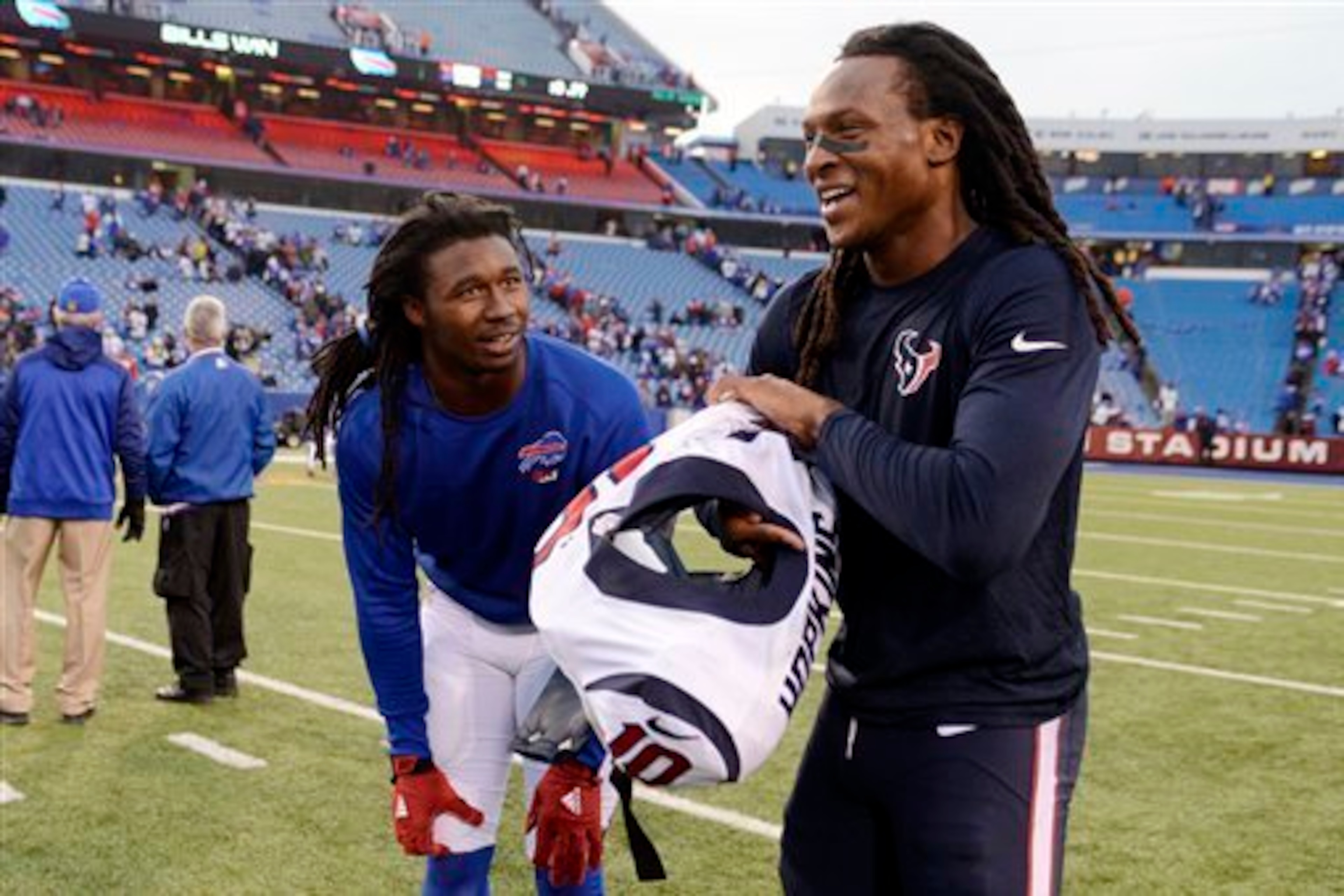 The success of Sammy Watkins, left, and DeAndre Hopkins, has helped encourage top receiver recruits to consider Clemson.