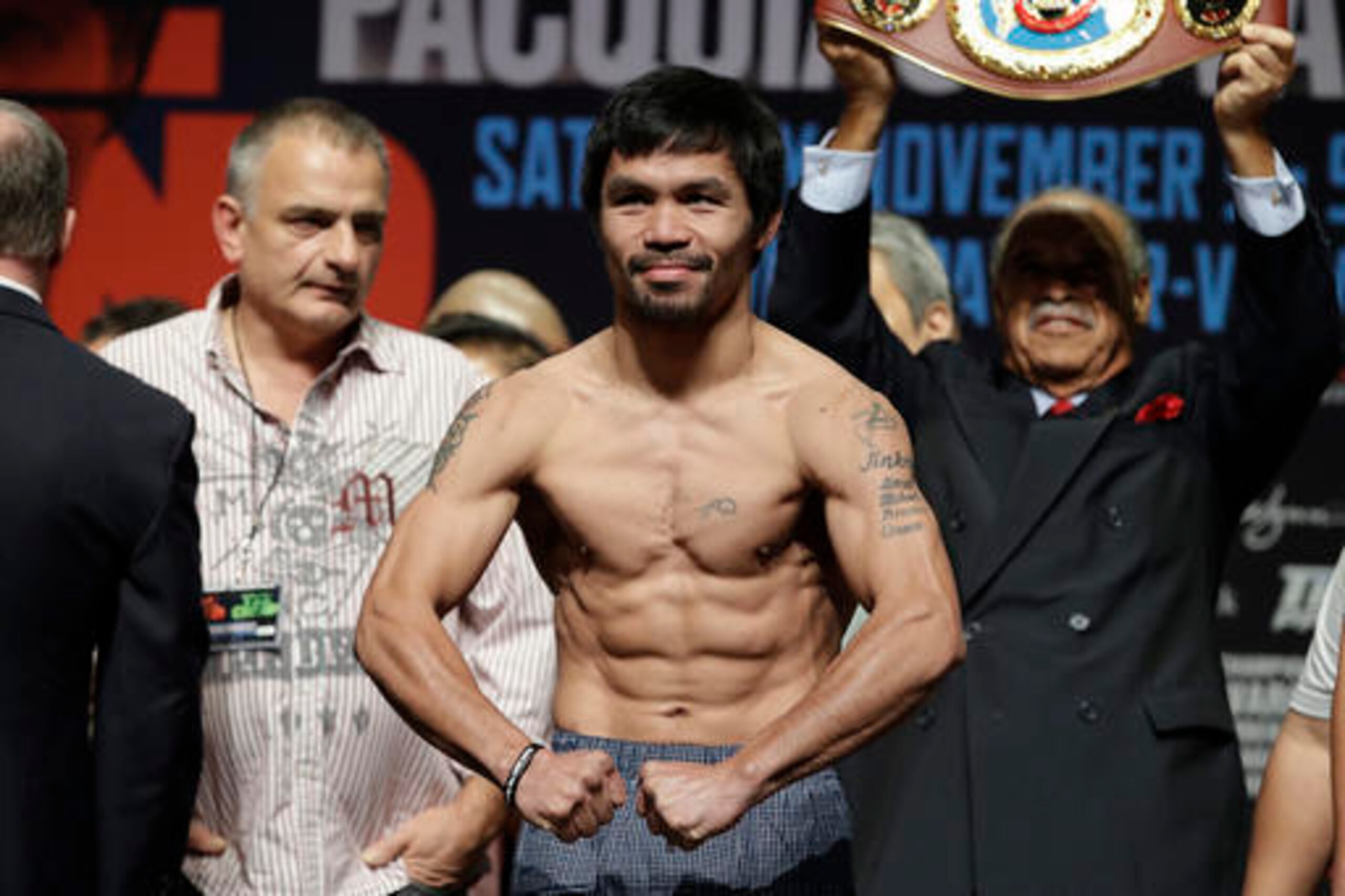Pacquiao holds the experience advantage Saturday.