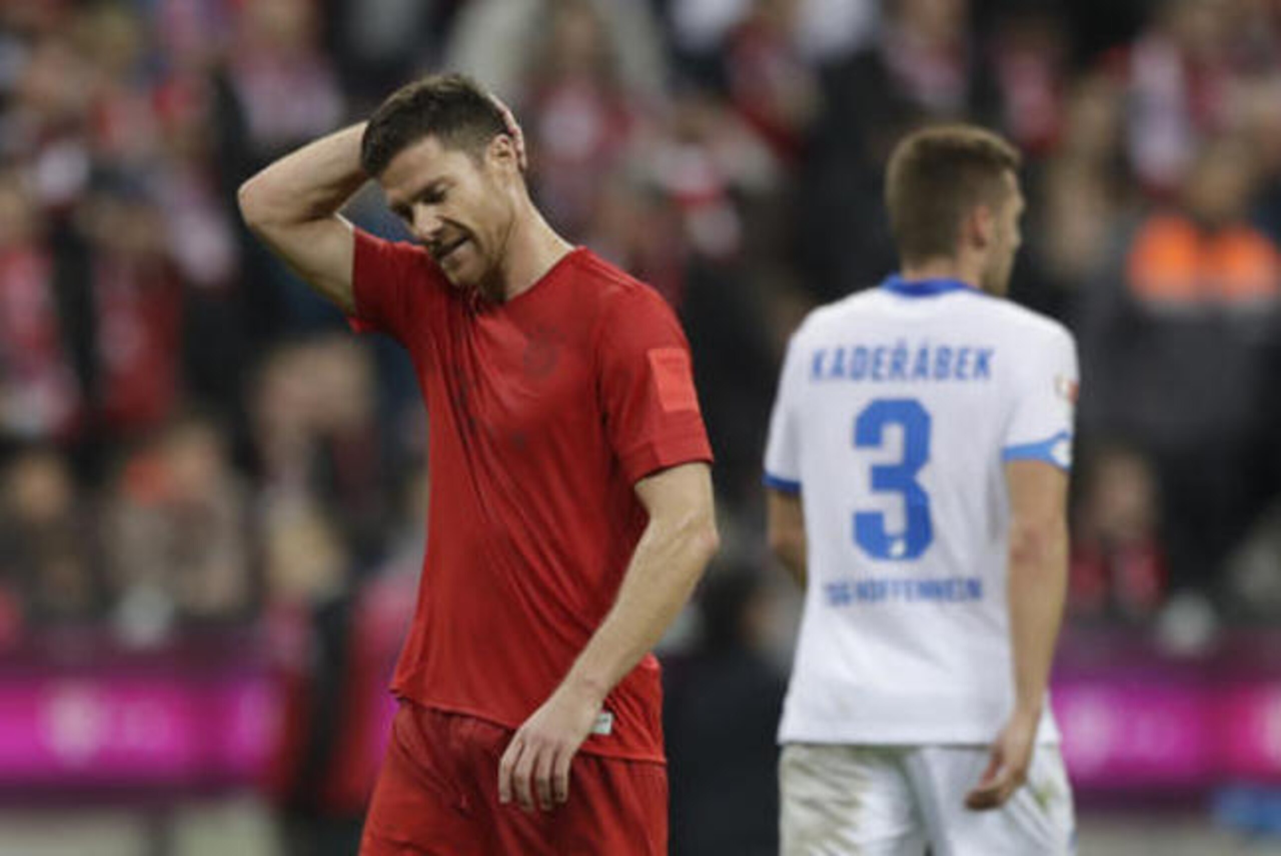 Xabi Alonso has struggled to provide the defence with protection.