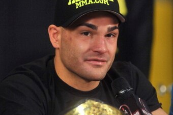 UNCASVILLE, CT - APRIL 02:  Eddie Alvarez attends the post fight press conference at Bellator 39 at the Mohegan Sun Arena on April 2, 2011 in Uncasville, Connecticut.  (Photo by Henry S. Dziekan III/Getty Images)