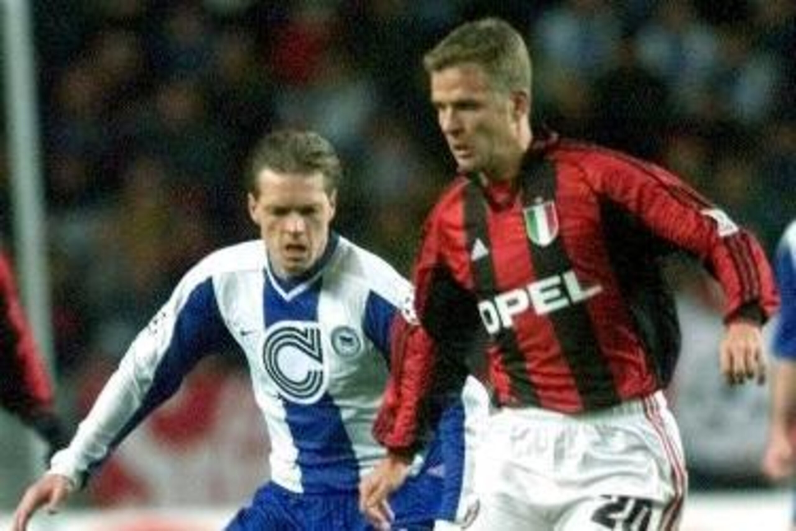 Hertha Berlin faced AC Milan in the Champions League in 1999 Hertha Berlin faced AC Milan in the Champions League in 1999