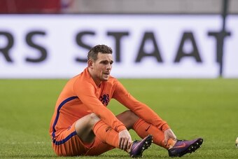 Vincent Janssen of The Netherlandsduring the friendly match between Netherlands and Belgium at the Amsterdam Arena on November 09, 2016 in Amsterdam, The Netherlands(Photo by VI Images via Getty Images)