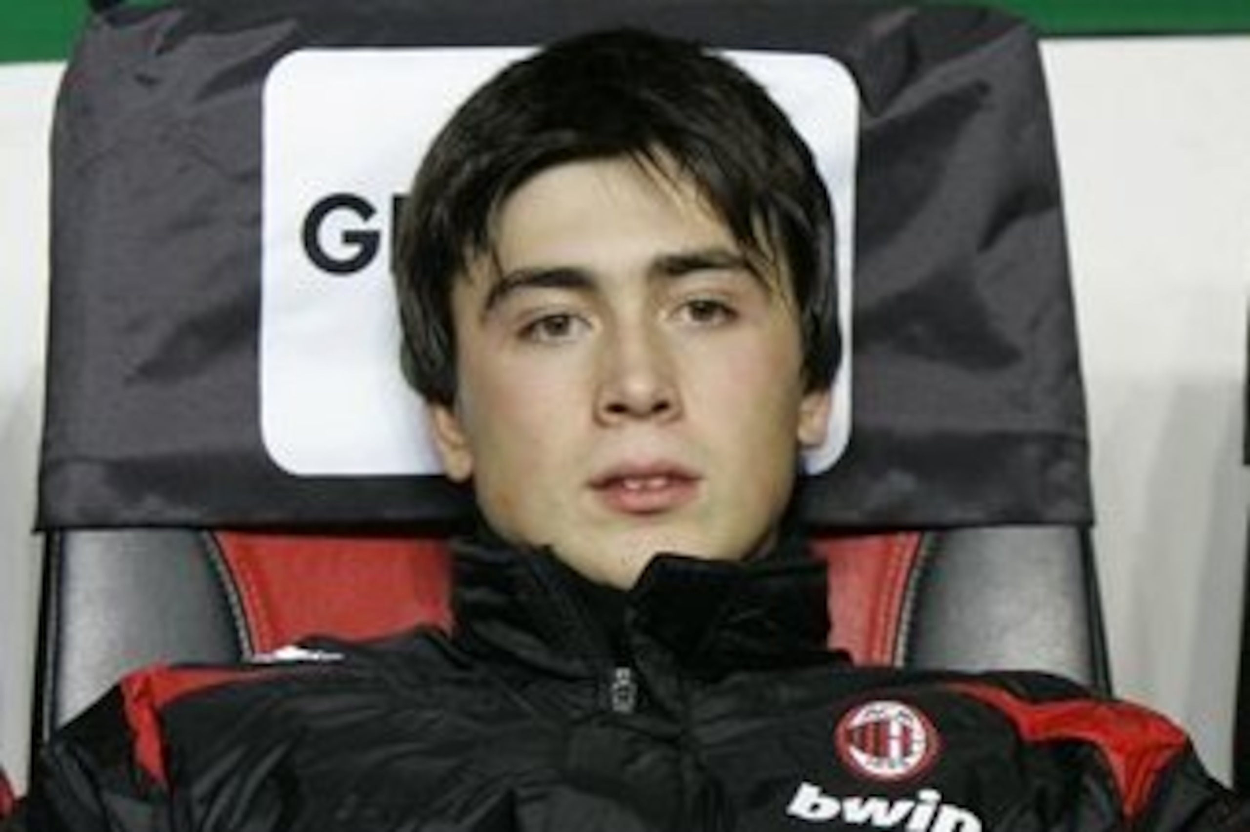 Davide Ancelotti was once an AC Milan player like his father.