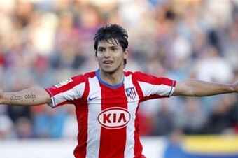 Sergio Aguero made his name in Europe with Atletico.