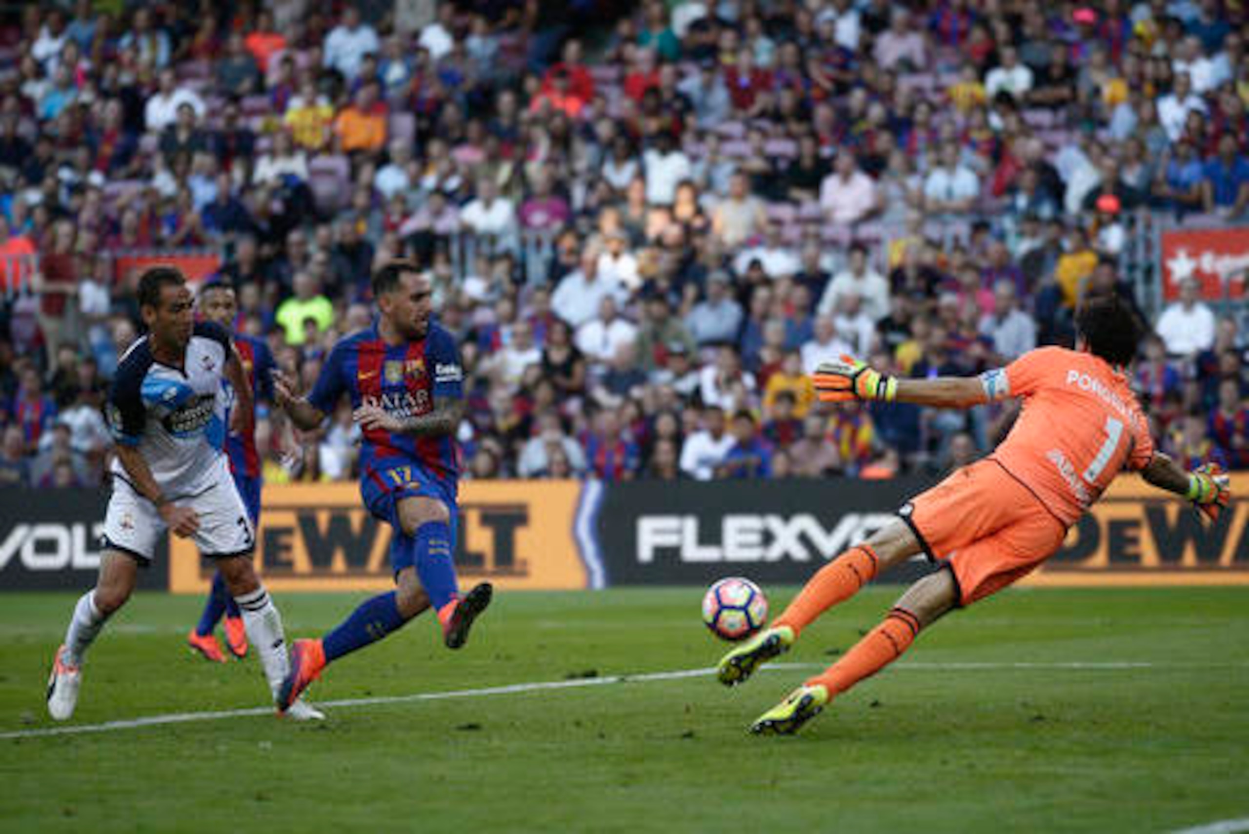 Paco Alcacer is looking for his first goal.