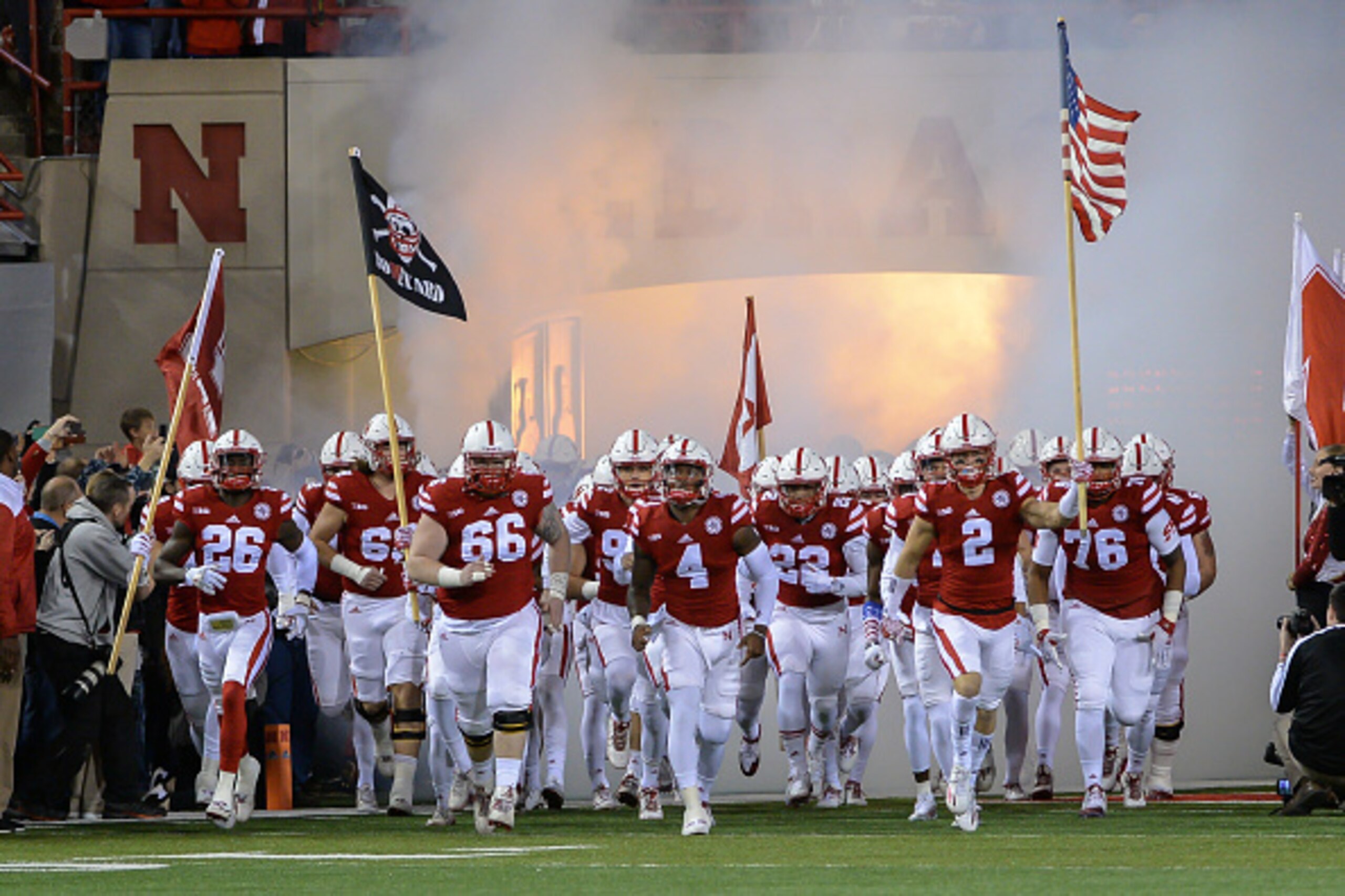 LINCOLN, NE - NOVEMBER 12: Quarterback Tommy Armstrong Jr. #4 of the Nebraska Cornhuskers leads the team on the field before the game against the Minnesota Golden Gophers at Memorial Stadium on November 12, 2016 in Lincoln, Nebraska. (Photo by Steven Bran LINCOLN, NE - NOVEMBER 12: Quarterback Tommy Armstrong Jr. #4 of the Nebraska Cornhuskers leads the team on the field before the game against the Minnesota Golden Gophers at Memorial Stadium on November 12, 2016 in Lincoln, Nebraska. (Photo by Steven Bran