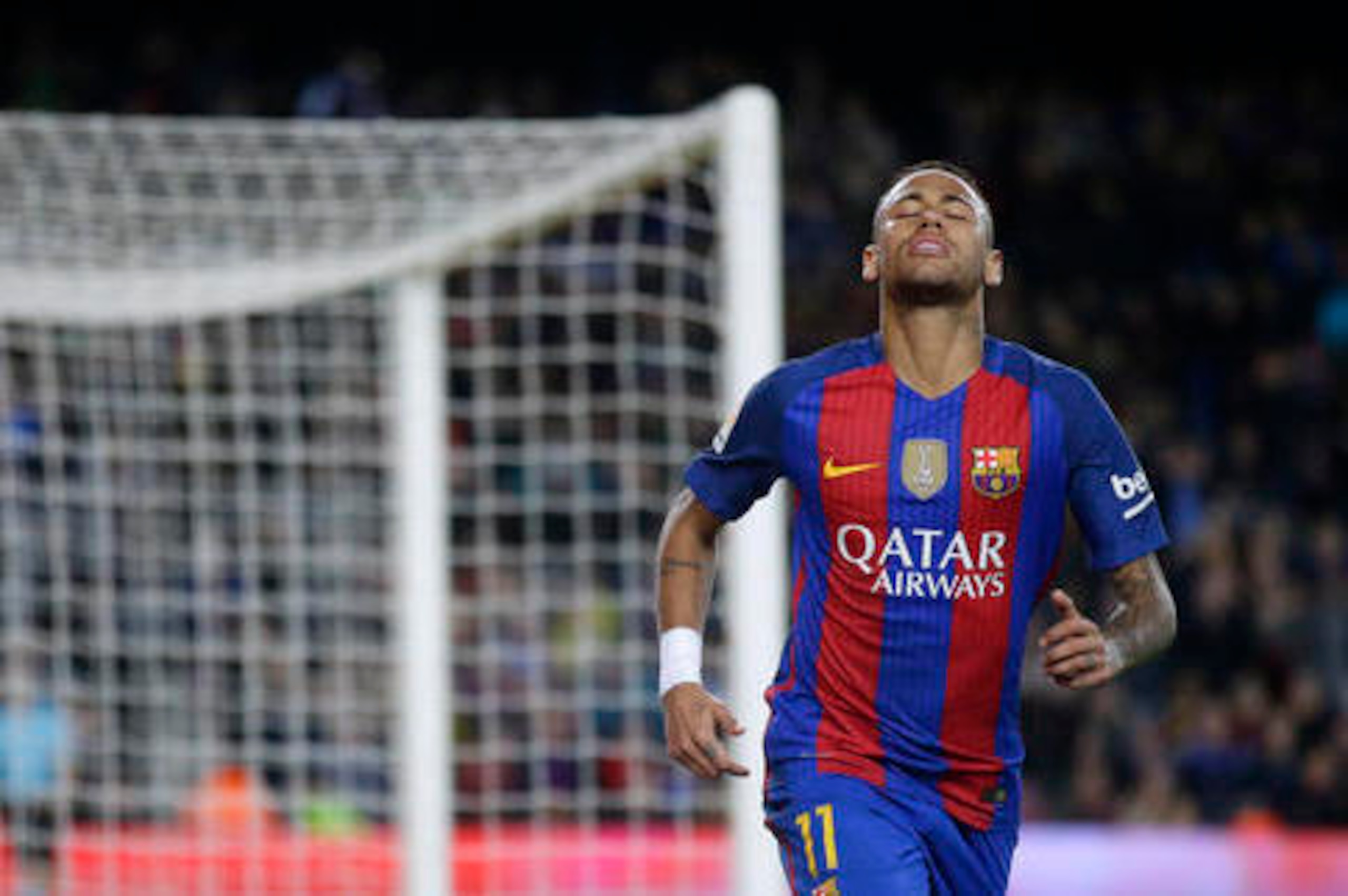 Neymar was below his best after the international break.