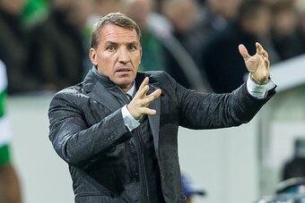 Moenchengladbach, Germany 01.11.2016, UEFA Champions League - 2016/17 Season, Group C - Matchday 4,  Borussia Moenchengladbach - Celtic Glasgow,  Coach Brendan Rodgers (CGL)   (Photo by TF-Images/Getty Images)