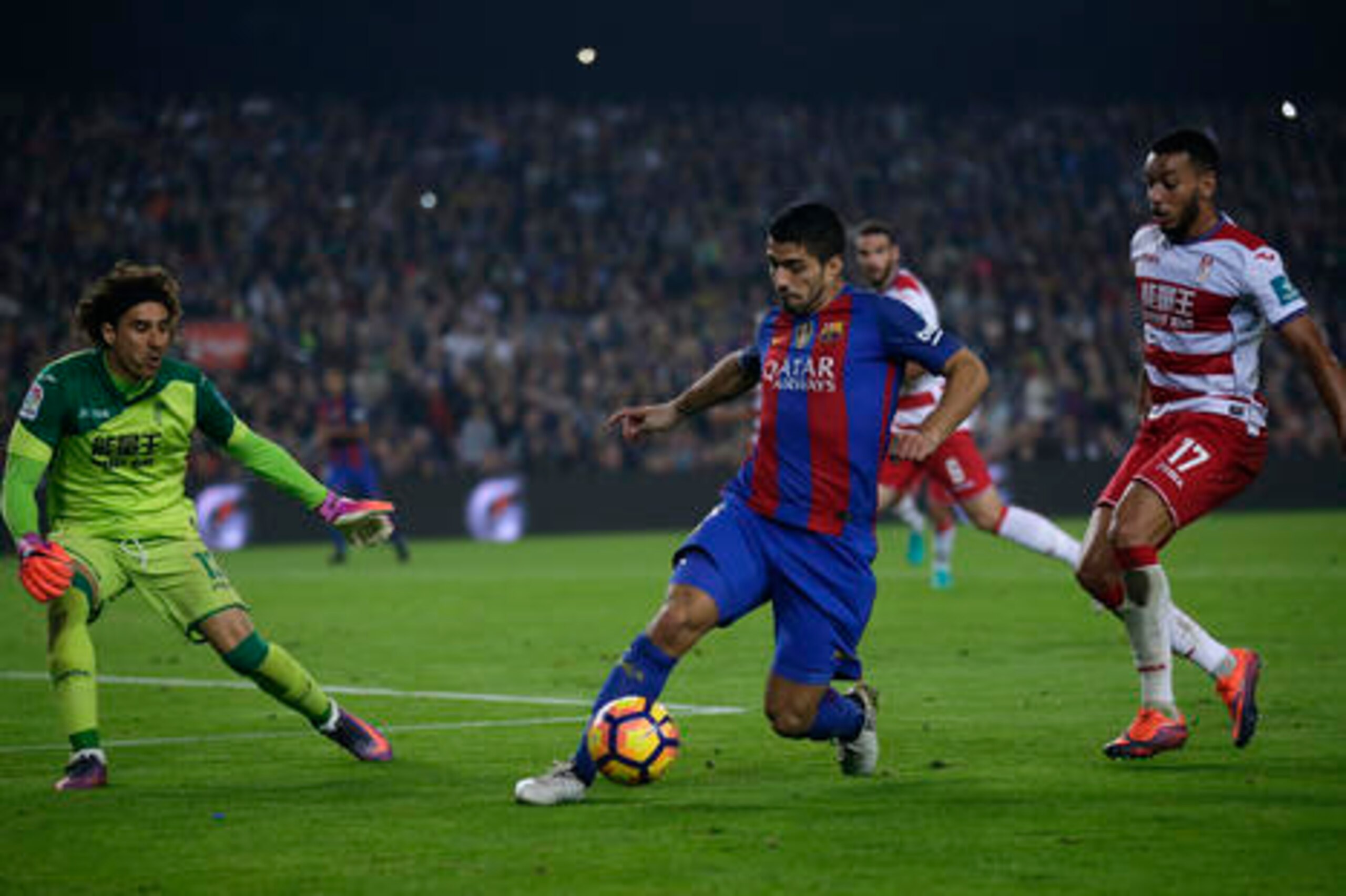 Luisito was banned against Malaga.