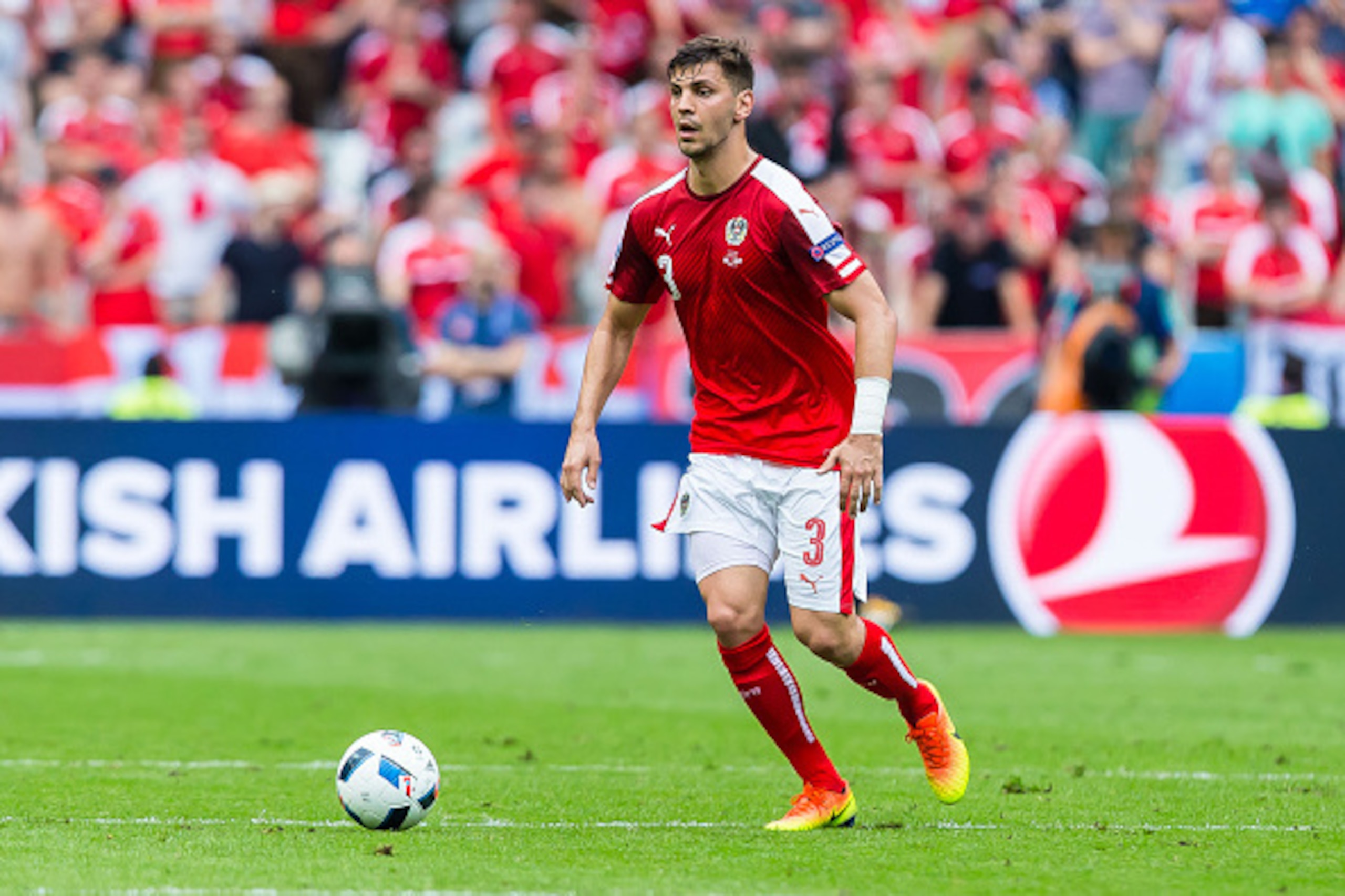 Mittwoch 22.06.2016, Europameisterschaft in Frankreich, Saint-Denis, Island - Oesterreich, 2:1, Aleksandar Dragovic (AUT #3) (Photo by TF-Images/Getty Images)