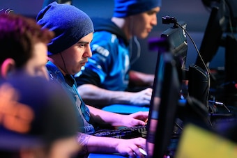 ATLANTA, GA - MAY 27: Marcelo David, gamertag coldzera, of Luminosity, practices prior to the match against Cloud9 at the ELeague Arena at Turner Studios on May 27, 2016 in Atlanta, Georgia. (Photo by Daniel Shirey/Getty Images)