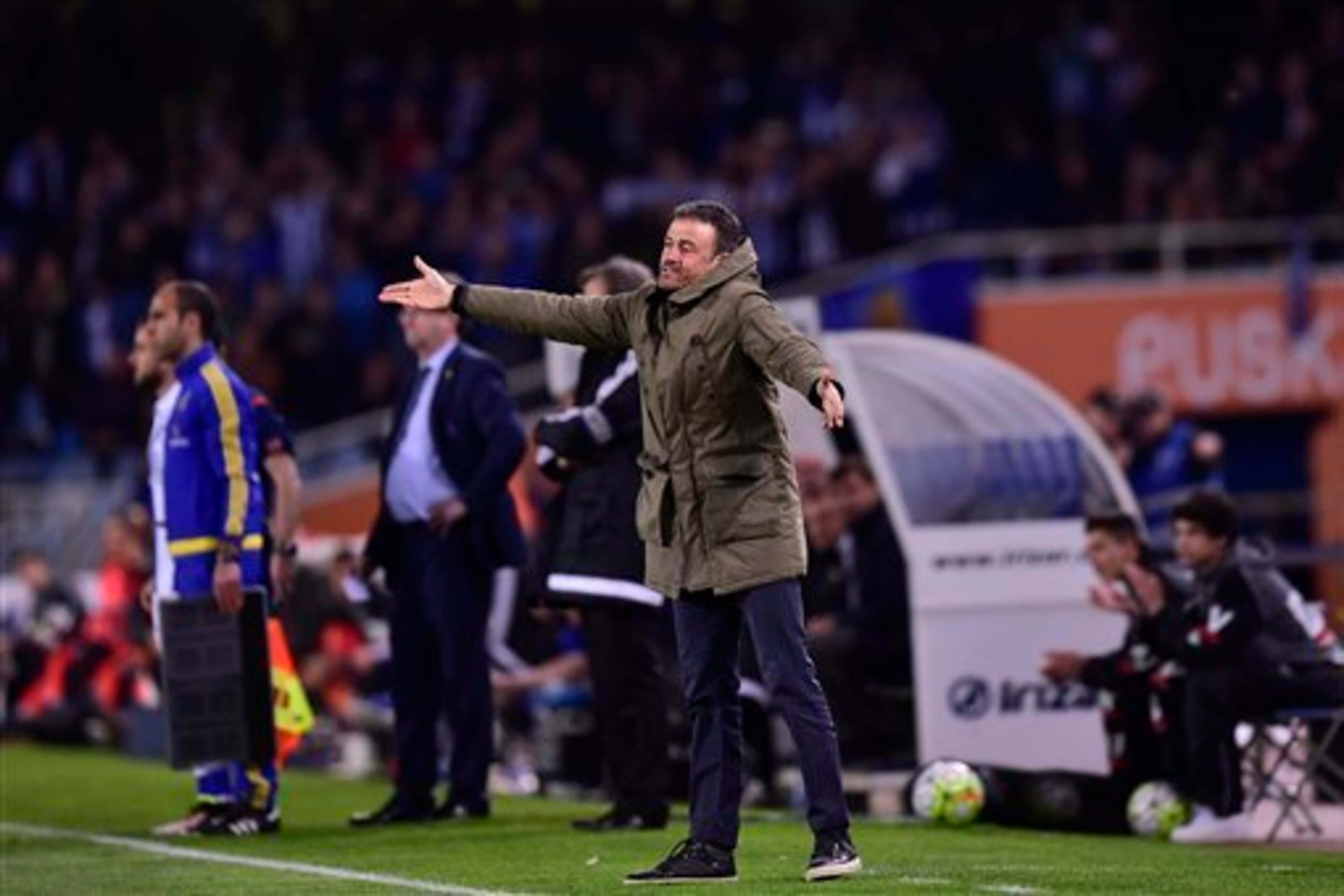 Luis Enrique has lost both times there with Barca.