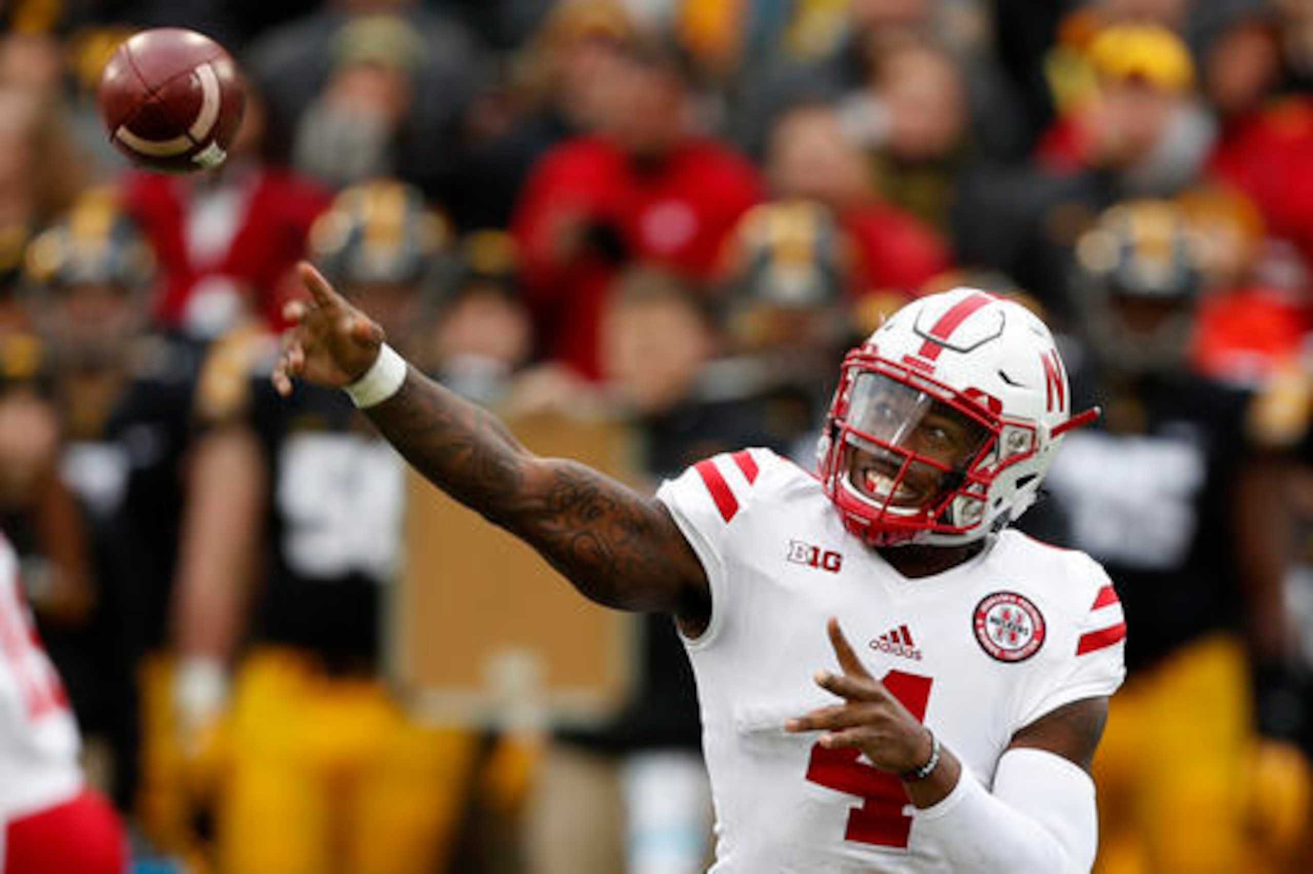 Tommy Armstrong had a rough day Friday vs. Iowa.