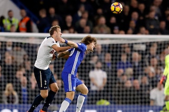 Harry Kane led from the front in making life uncomfortable for Chelsea's defence.