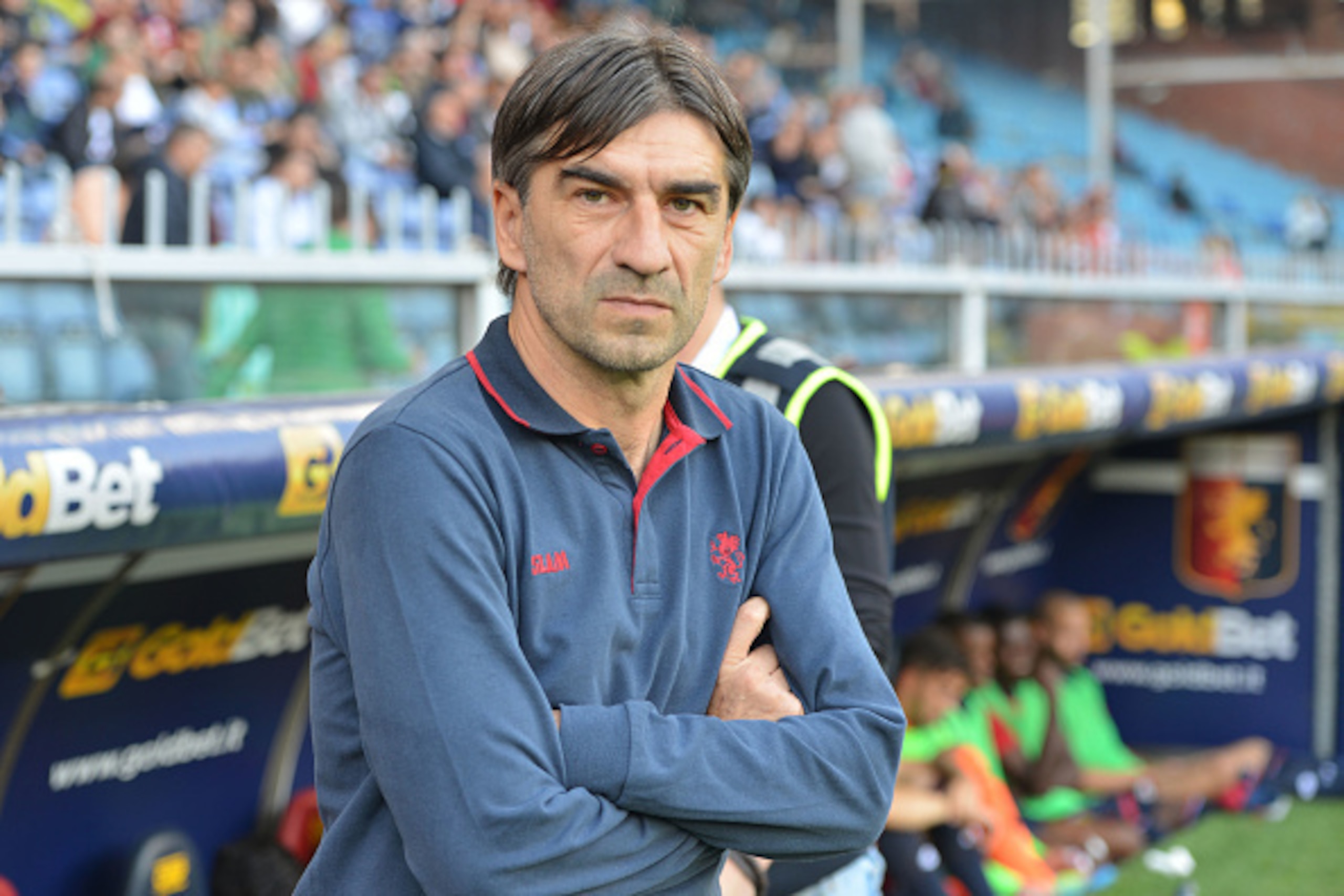 GENOA, ITALY - OCTOBER 16:  Genoa coach Ivan Juric during the Serie A match between Genoa CFC and Empoli FC at Stadio Luigi Ferraris on October 16, 2016 in Genoa, Italy.  (Photo by Getty Images/Getty Images)