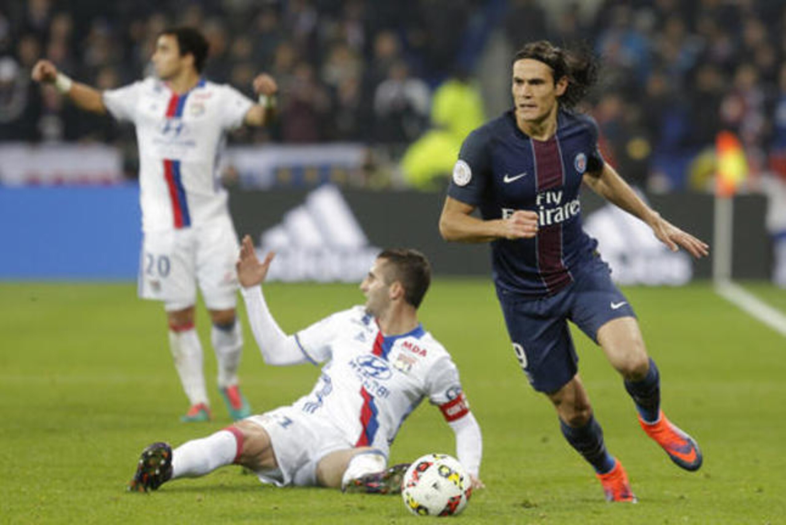 Cavani was the man to make the difference against Lyon.