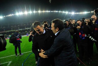 Luis Enrique was honest about his team's display.