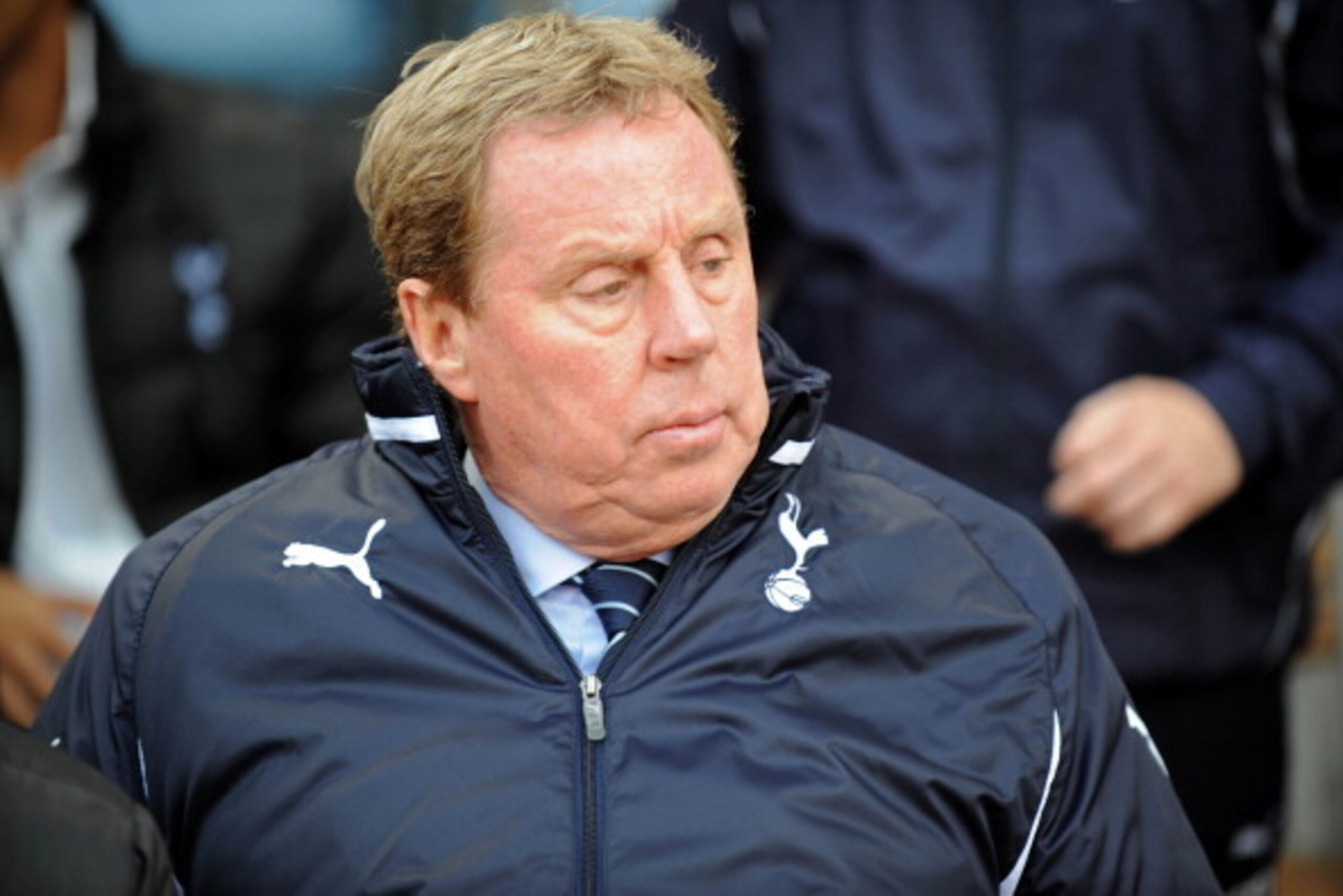 Tottenham Hotspur's English manager Harry Redknapp looks on before the English Premier League football match between Aston Villa and Tottenham Hotspur at Villa Park in Birmingham, West Midlands, England on May 6, 2012. AFP PHOTO/OLLY GREENWOOD

RESTRICTED