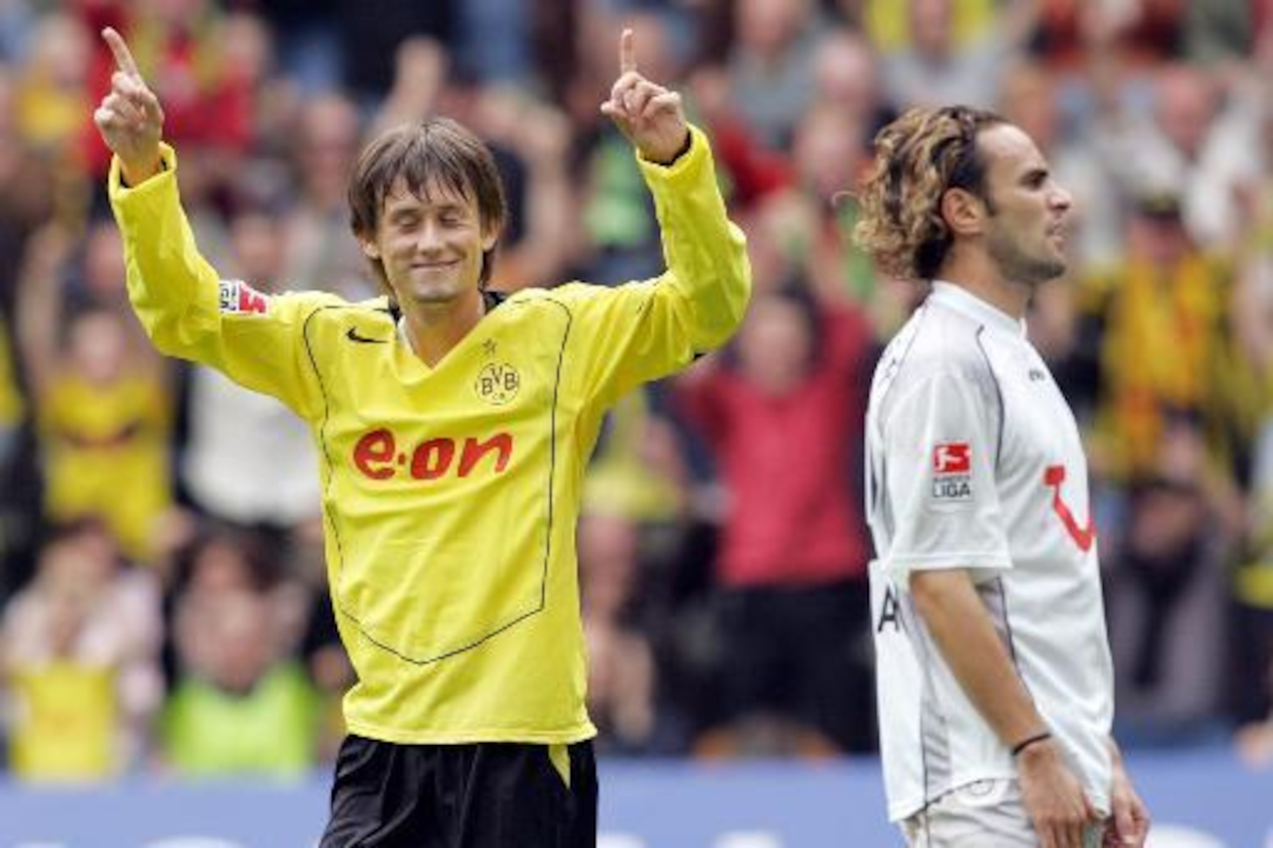 Tomas Rosicky was a magician in Dortmund's midfield.