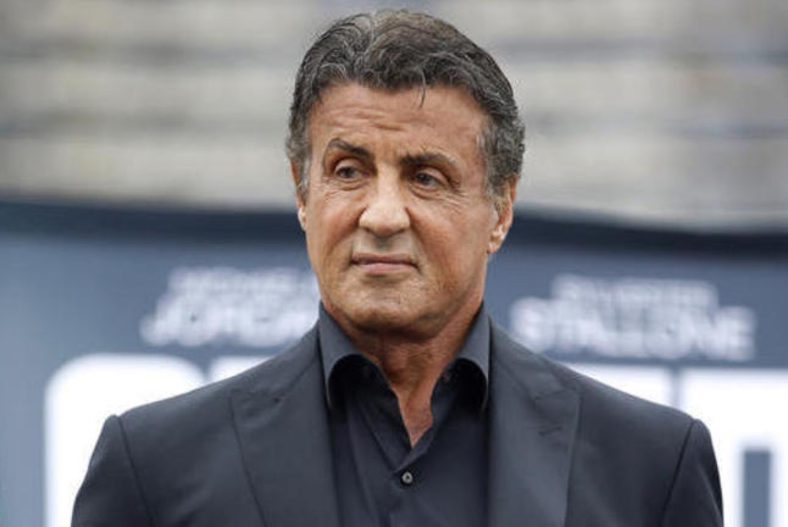 Sylvester Stallone promoting "Creed" in 2015.