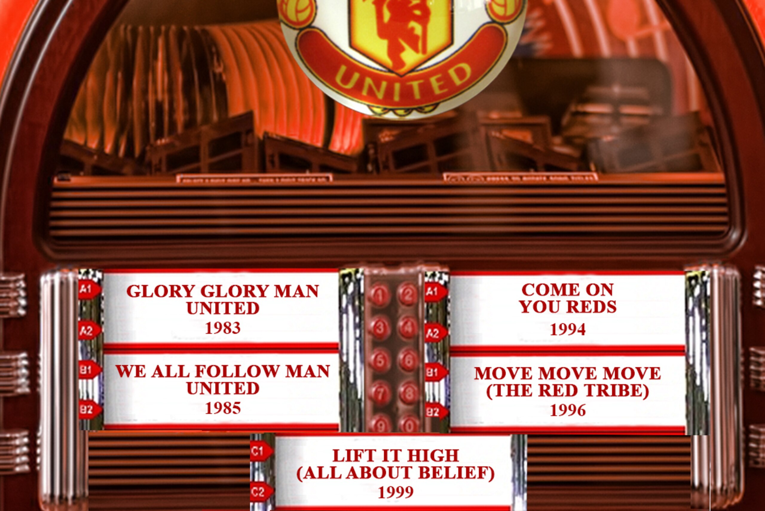 The Manchester United Jukebox