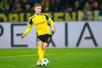 2016.11.22 Dortmund
Pilka nozna UEFA Liga Mistrzow sezon 2016/2017
Borussia Dortmund - Legia Warszawa
N/z Marco Reus
Foto Pawel Andrachiewicz / PressFocus

2016.11.22 Dortmund
Football UEFA Champions League season 2016/2017
Borussia Dortmund - Legia Warsa