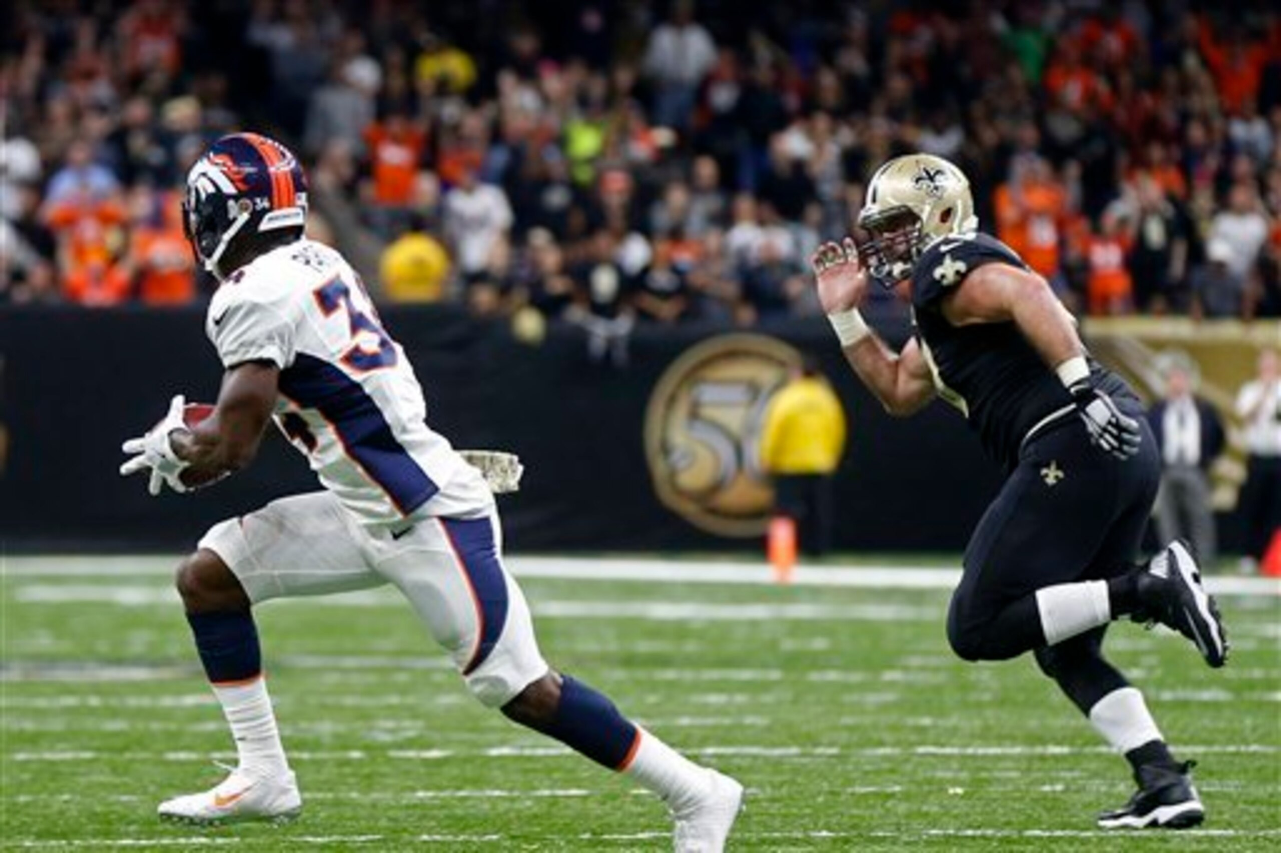 William Parks against the Saints in Week 10. William Parks against the Saints in Week 10.