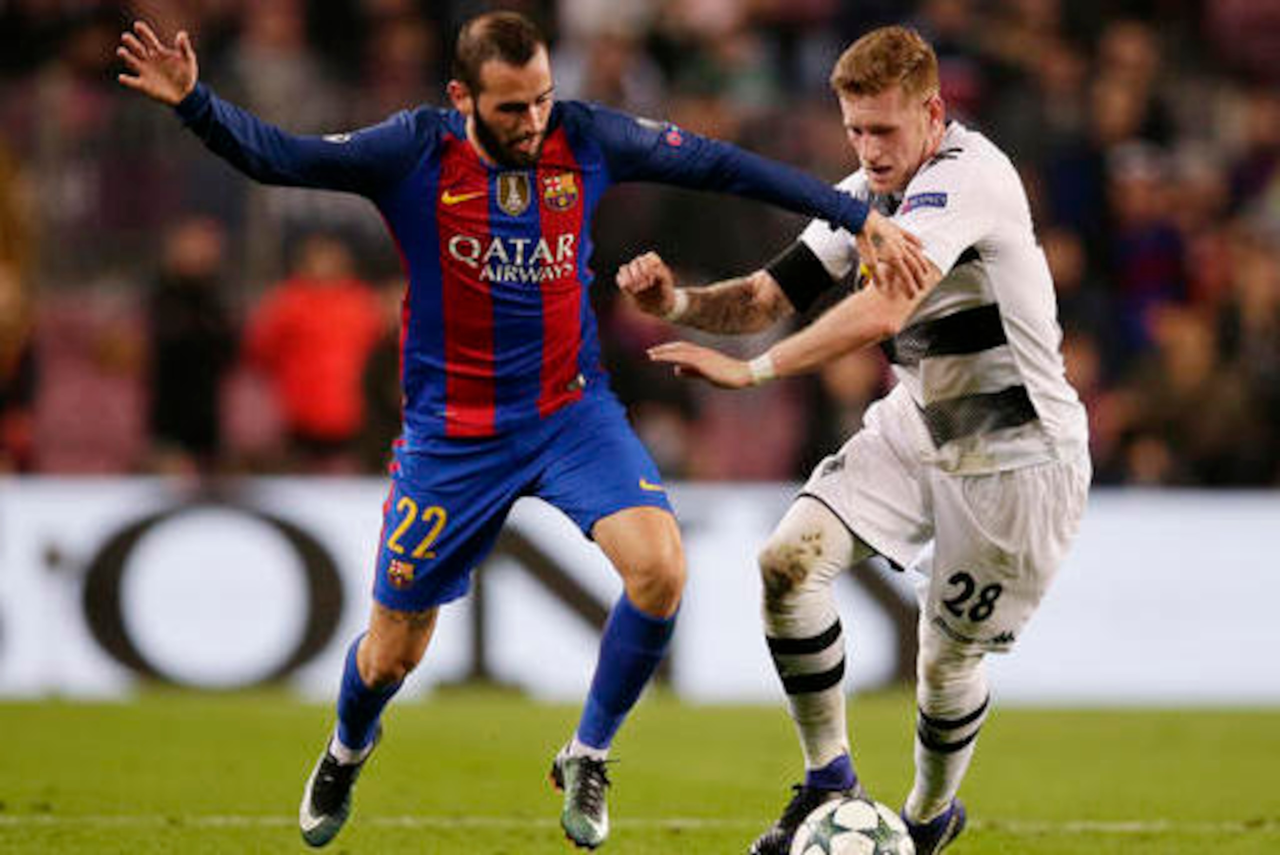 Aleix Vidal played well.
