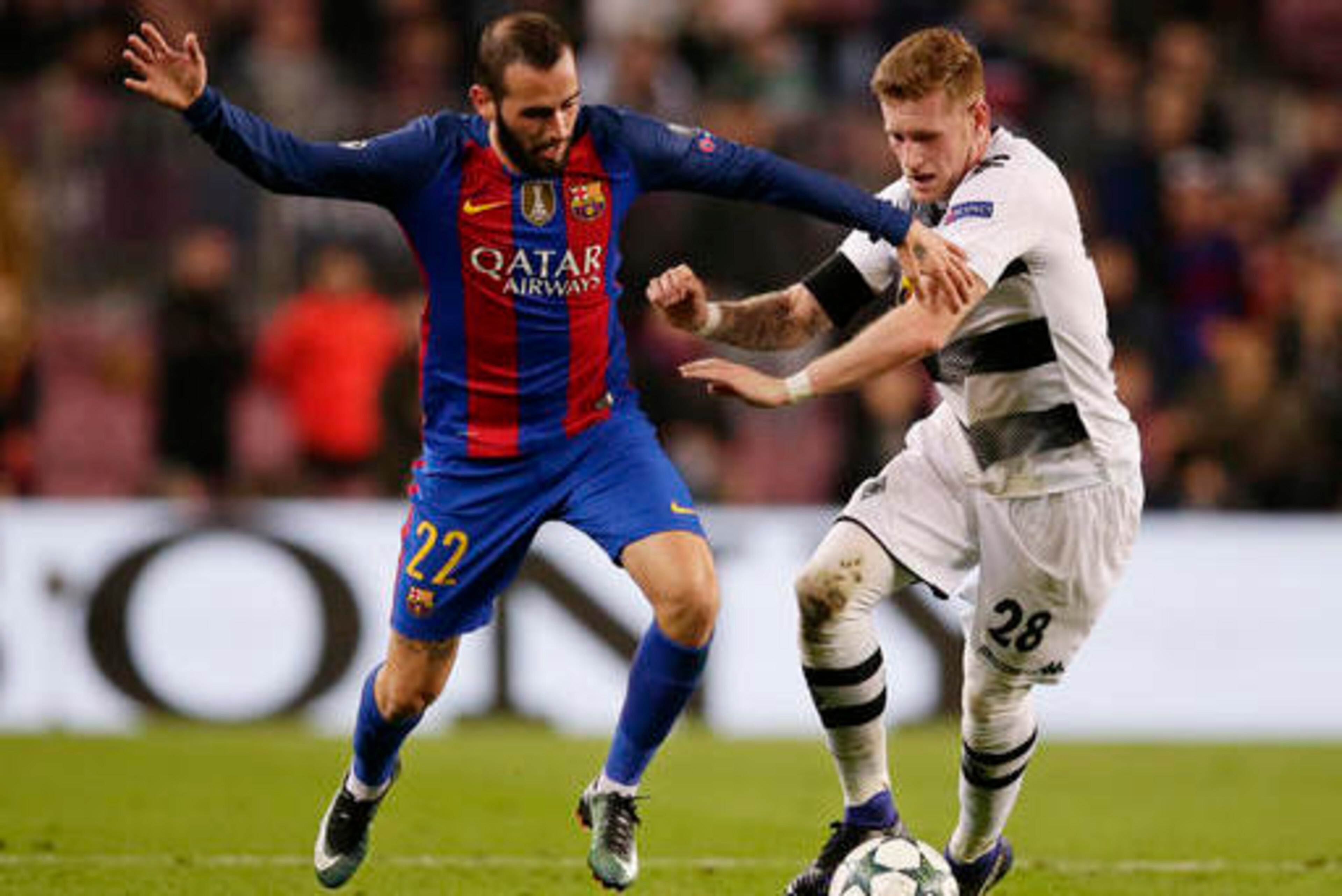 Aleix Vidal played well.