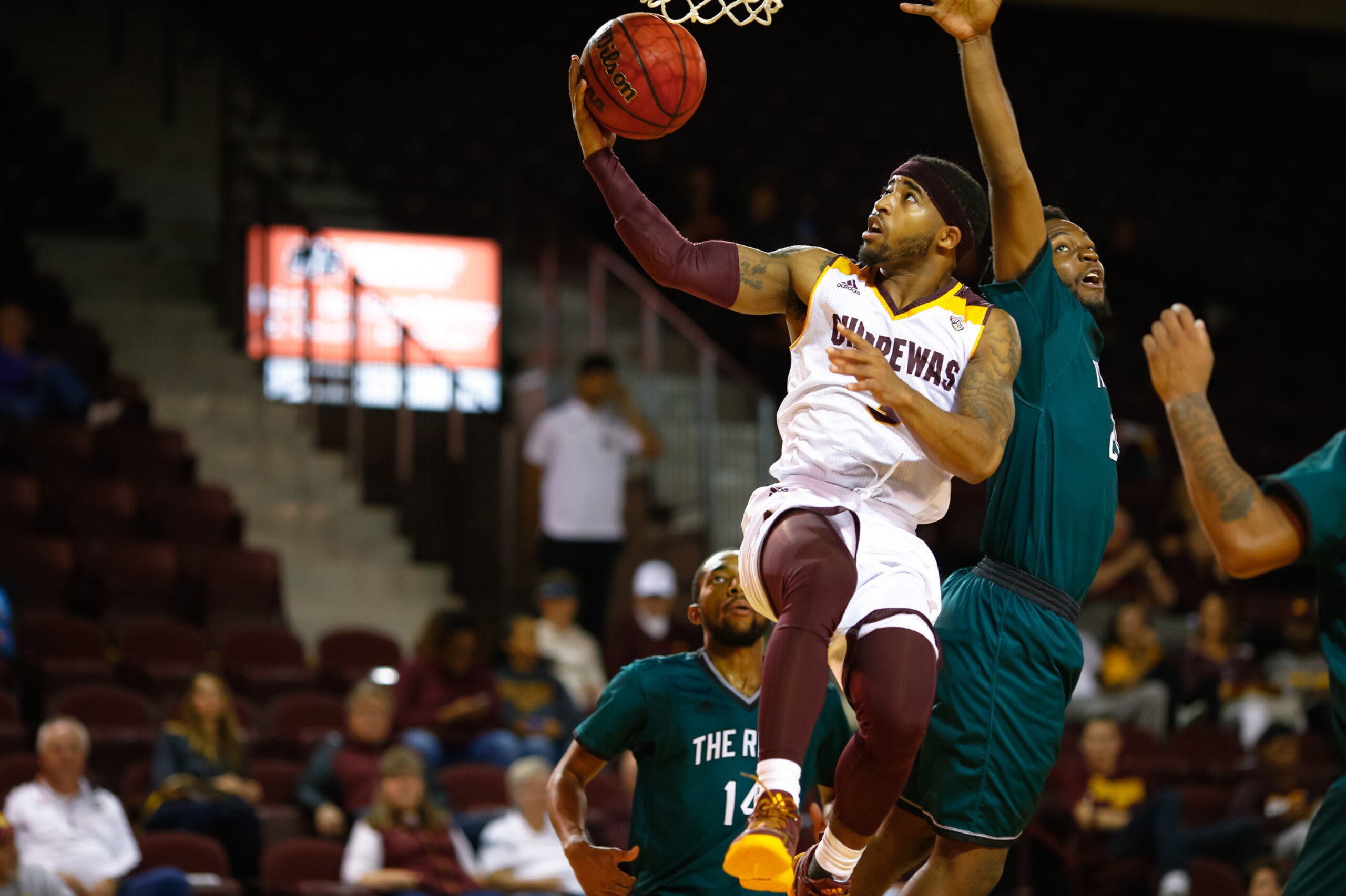 Finishing at the rim was not part of Marcus Keene's game at Youngstown State.