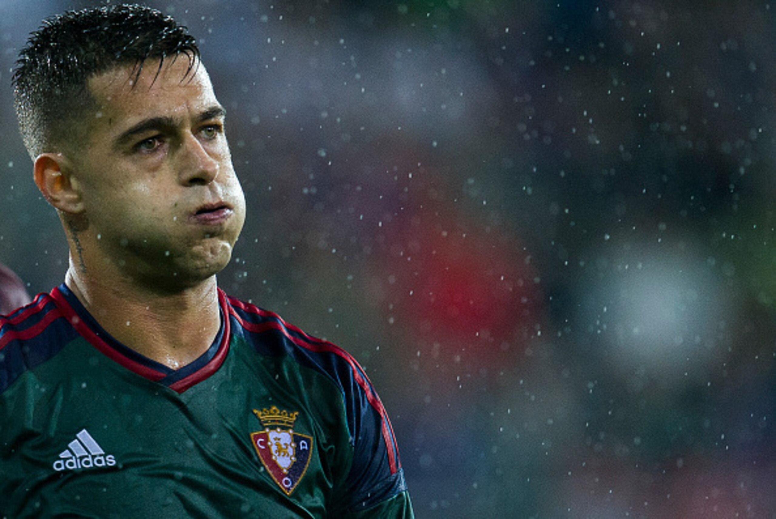 EIBAR, SPAIN - OCTOBER 17: Sergio Leon of CA Osasuna reacts during the La Liga match between SD Eibar and CA Osasuna at Ipurua Municipal Stadium on October 17, 2016 in Eibar, Spain. (Photo by Juan Manuel Serrano Arce/Getty Images) EIBAR, SPAIN - OCTOBER 17: Sergio Leon of CA Osasuna reacts during the La Liga match between SD Eibar and CA Osasuna at Ipurua Municipal Stadium on October 17, 2016 in Eibar, Spain. (Photo by Juan Manuel Serrano Arce/Getty Images)
