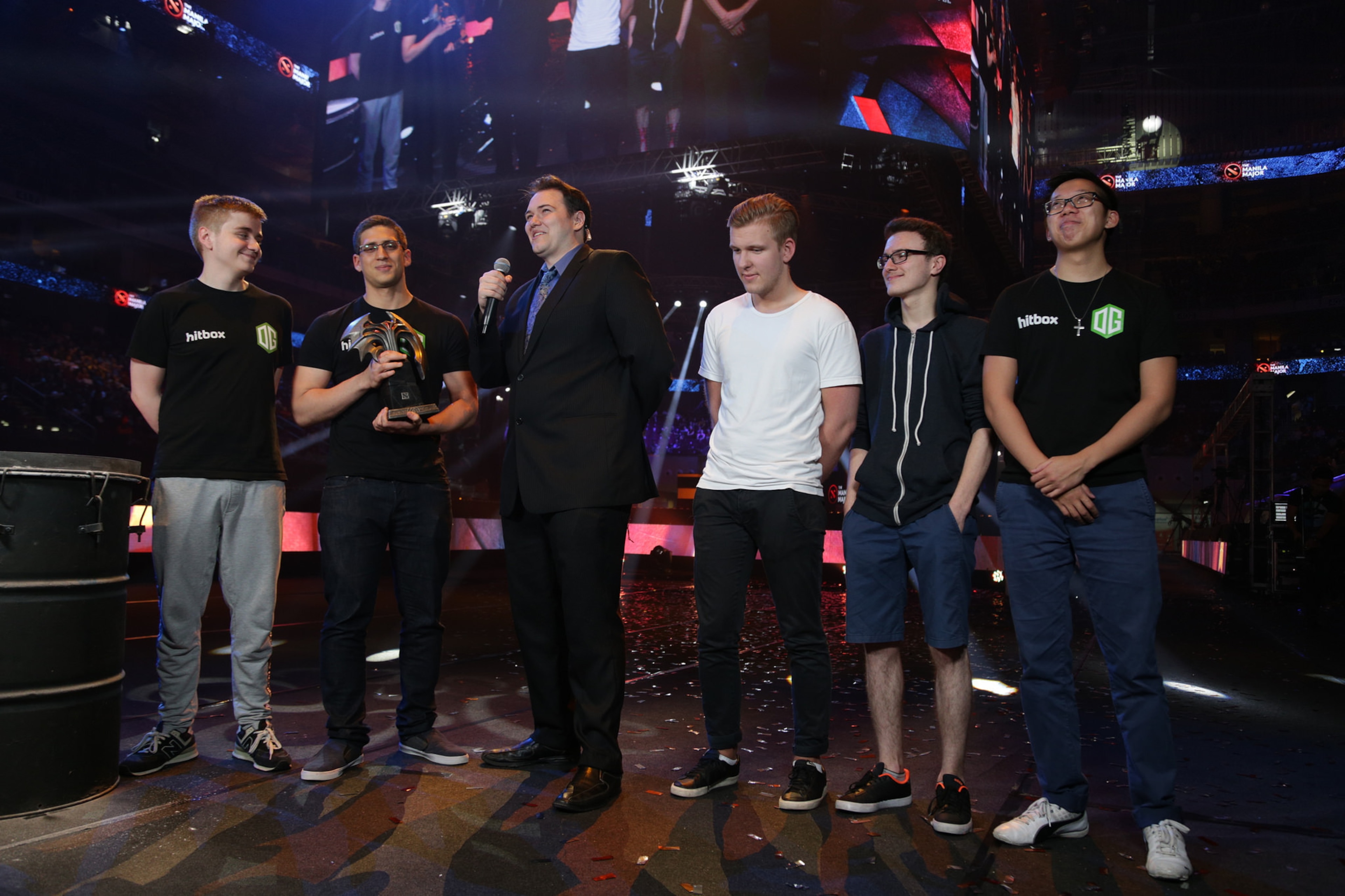 OG has won three Major events now. OG has won three Major events now.