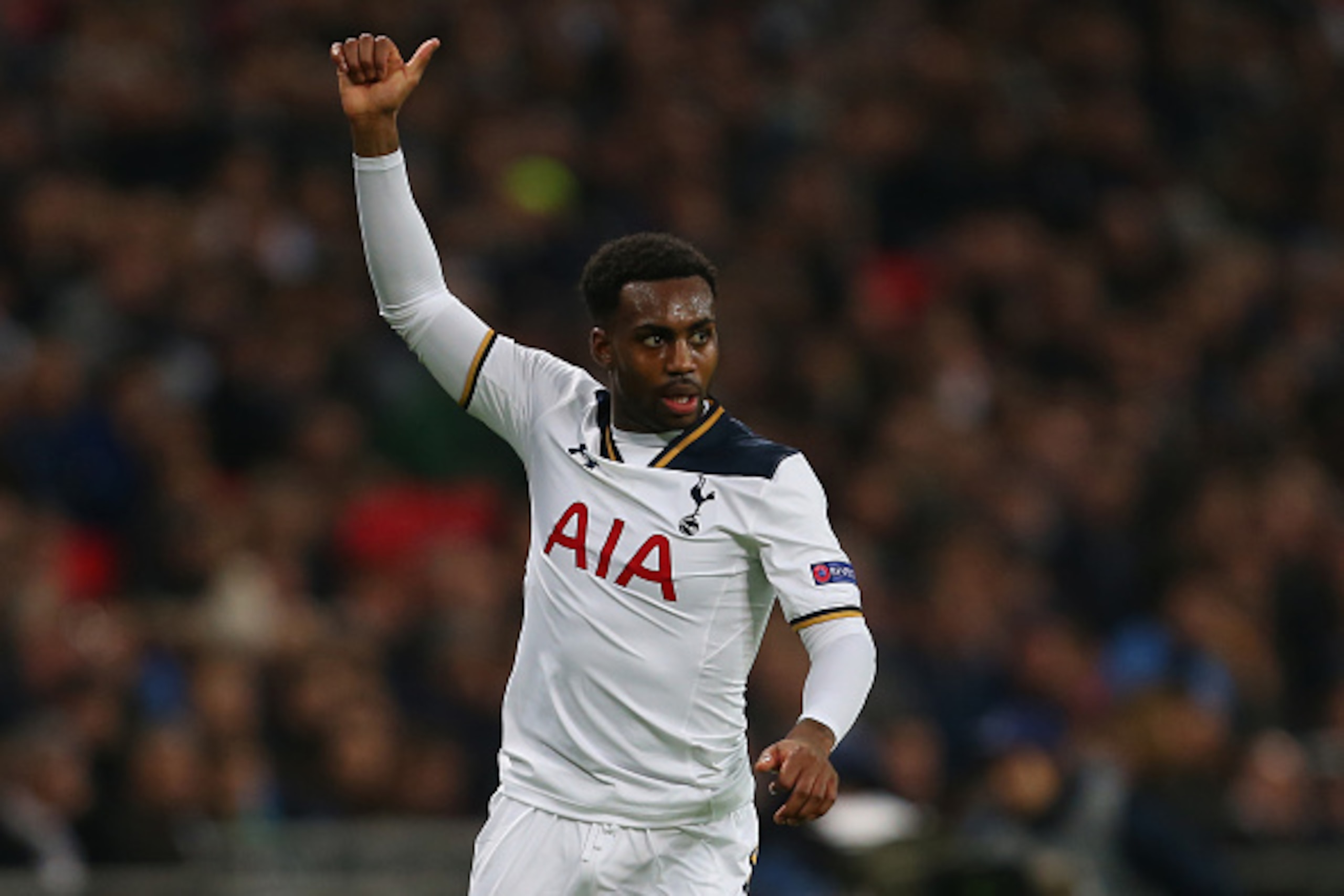 LONDON, ENGLAND - DECEMBER 07: Danny Rose of Tottenham Hotspur during the UEFA Champions League match between Tottenham Hotspur FC and PFC CSKA Moskva at Wembley Stadium on December 7, 2016 in London, England. (Photo by Catherine Ivill - AMA/Getty Images)