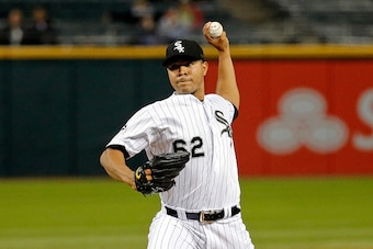 CHICAGO, IL - SEPTEMBER 29:  Jose Quintana #62 of the Chicago White Sox pitches against the Tampa Bay Rays during the first inning at U.S. Cellular Field on September 29, 2016 in Chicago, Illinois.  (Photo by Jon Durr/Getty Images)
