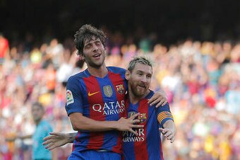 Sergi Roberto has adapted well to the position.