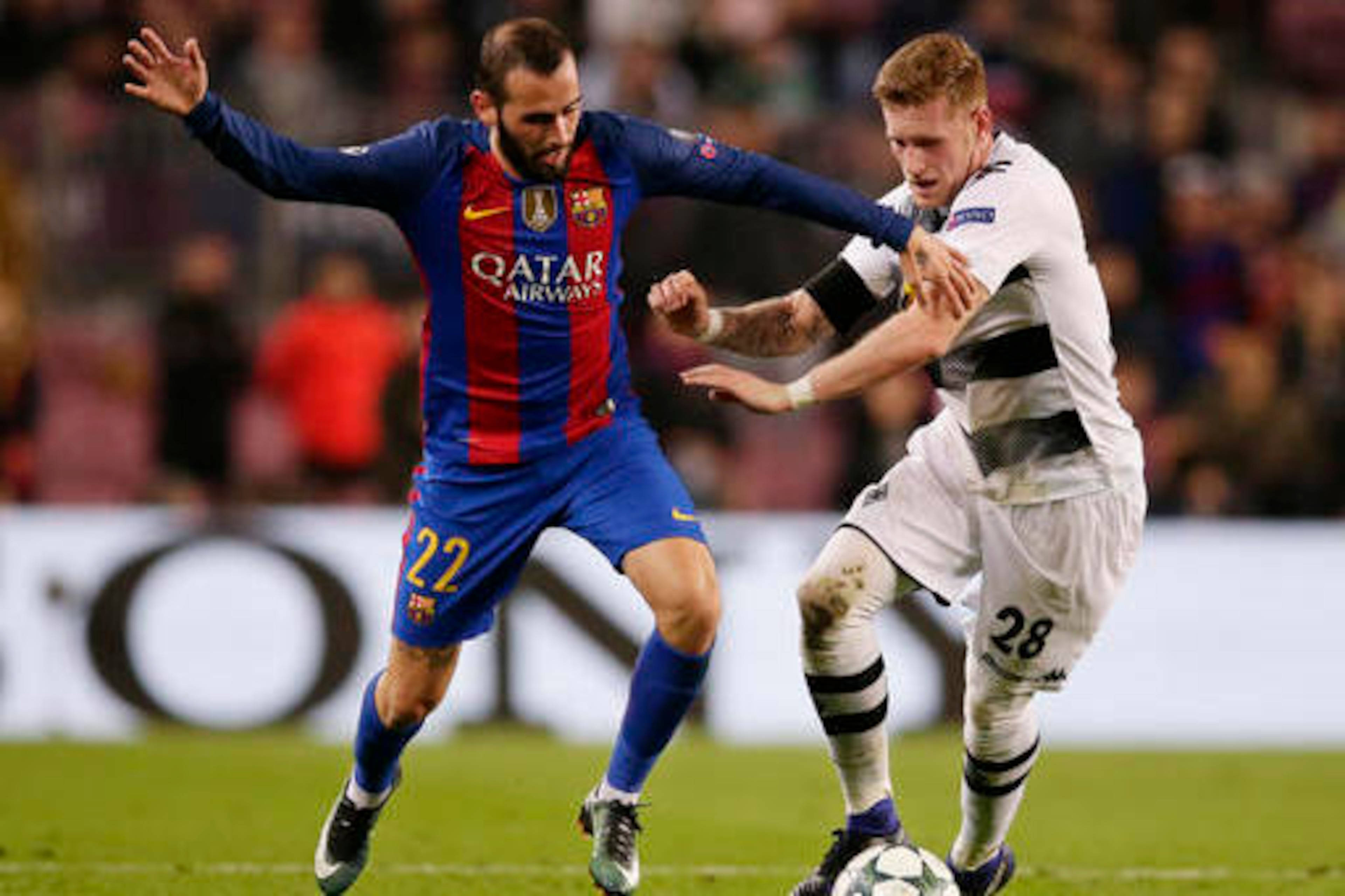 Aleix Vidal was frozen out.