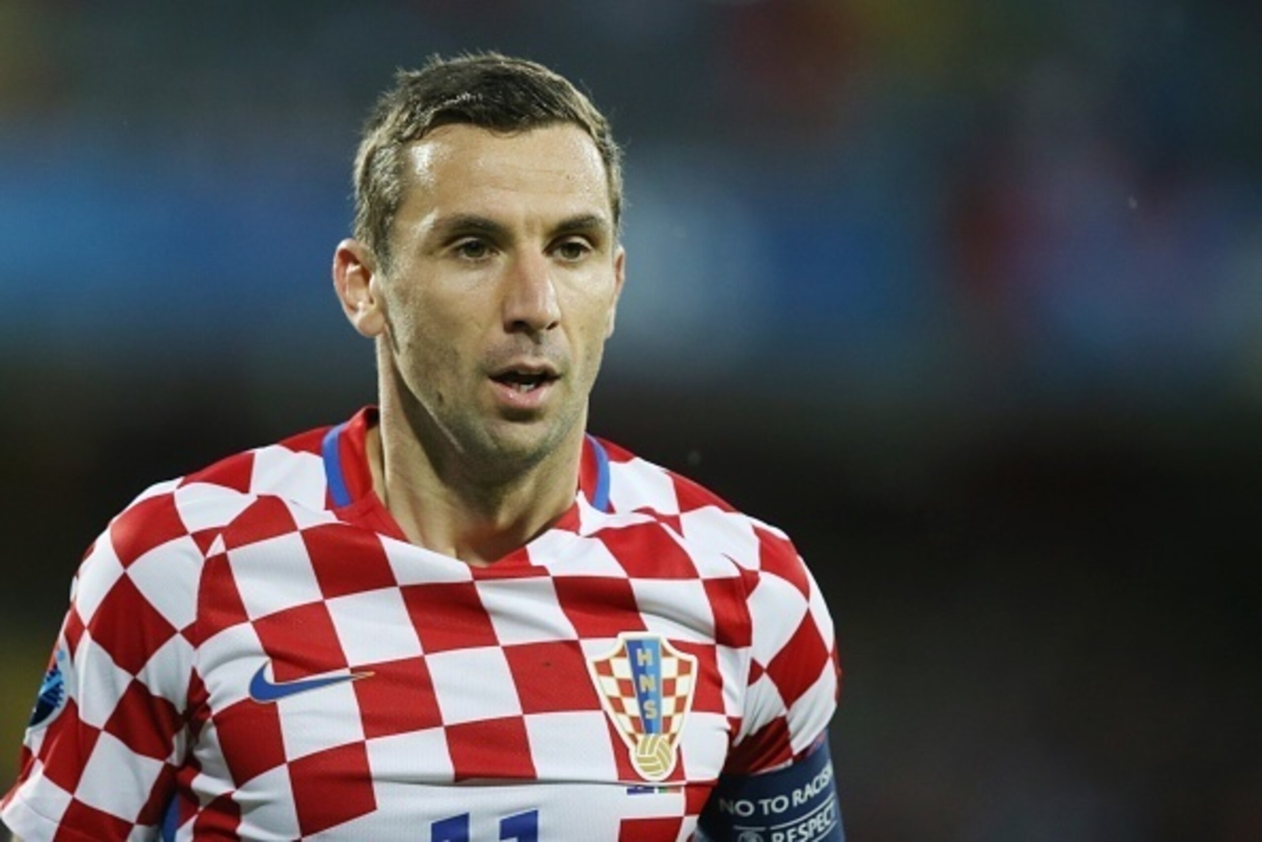 Darijo Srna of Croatia during the UEFA Euro 2016 round of 16 match between Croatia and Portugal on June 25, 2016 at the stade Bollaert-Delelis in Lens, France.(Photo by VI Images via Getty Images) Darijo Srna of Croatia during the UEFA Euro 2016 round of 16 match between Croatia and Portugal on June 25, 2016 at the stade Bollaert-Delelis in Lens, France.(Photo by VI Images via Getty Images)