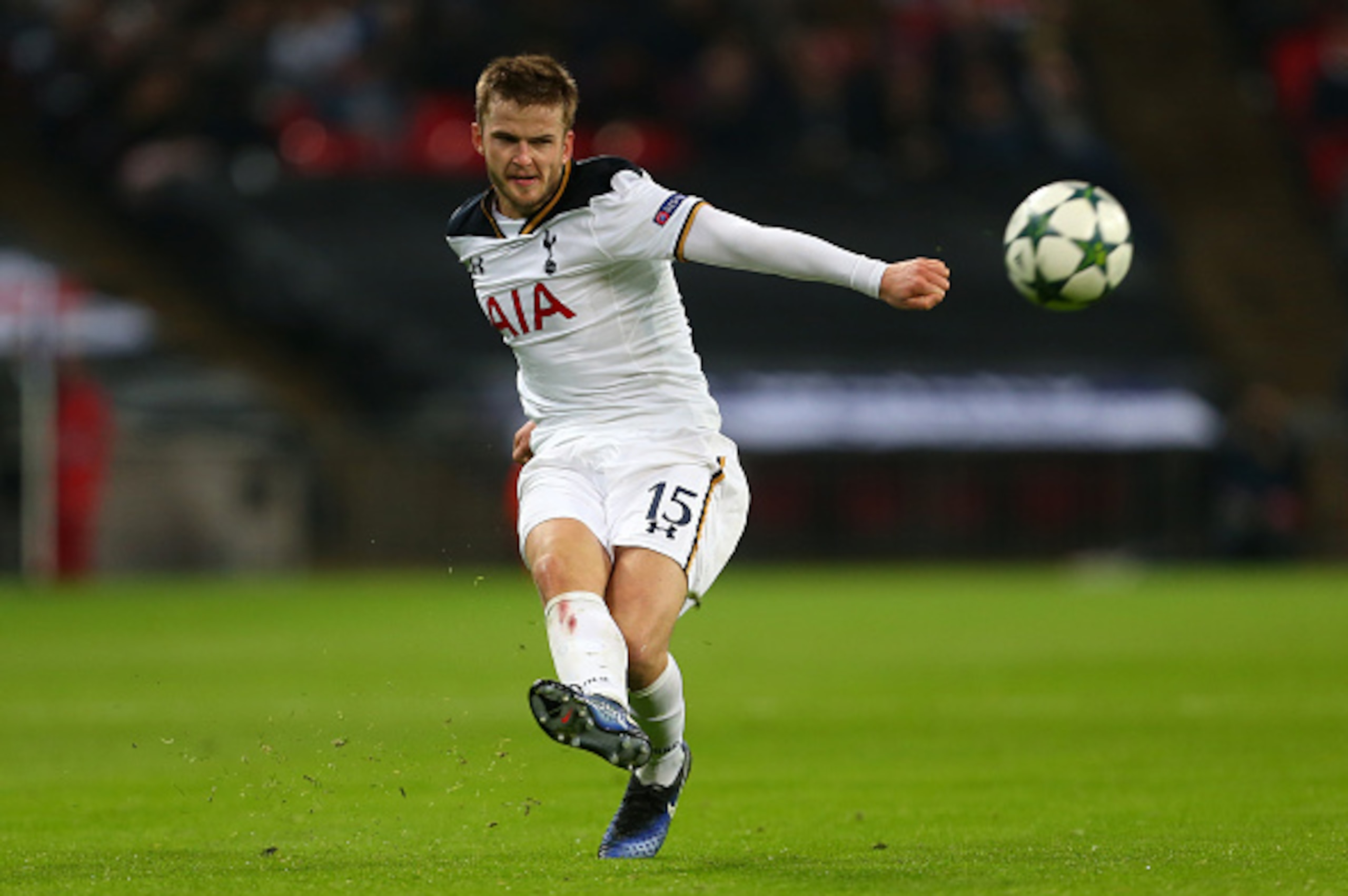 LONDON, ENGLAND - DECEMBER 07: Eric Dier of Tottenham Hotspur during the UEFA Champions League match between Tottenham Hotspur FC and PFC CSKA Moskva at Wembley Stadium on December 7, 2016 in London, England. (Photo by Catherine Ivill - AMA/Getty Images)