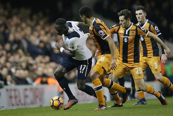 Hull could not easily contain the powerful Moussa Sissoko.