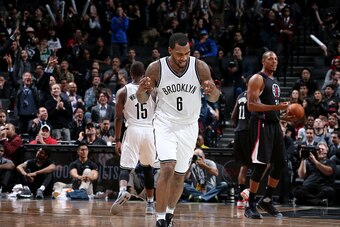 BROOKLYN, NY - NOVEMBER 29: Sean Kilpatrick #6 of the Brooklyn Nets reacts during a game between the Los Angeles Clippers and the Brooklyn Nets on November 29, 2016 at Barclays Center in Brooklyn, NY. NOTE TO USER: User expressly acknowledges and agrees t