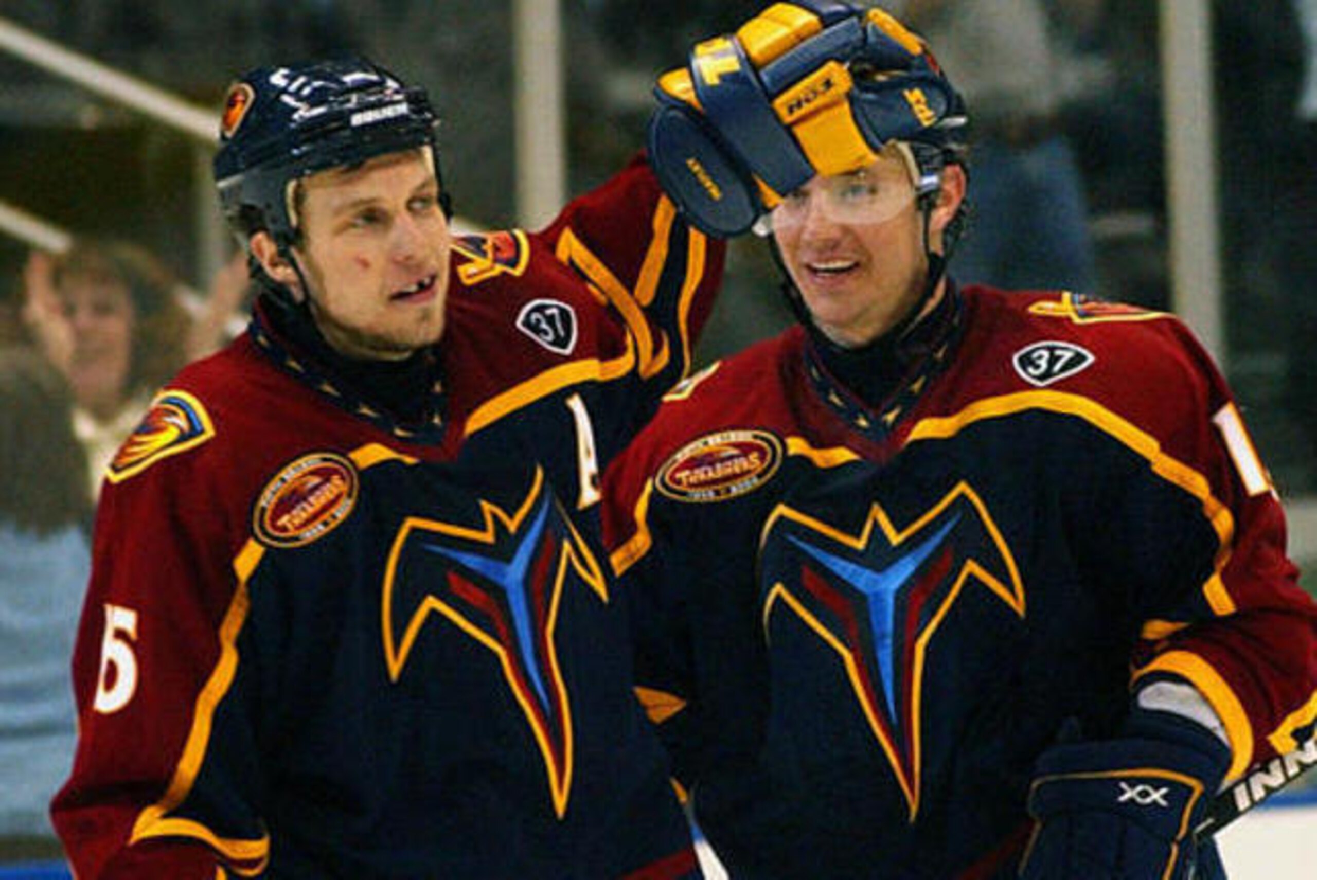 Ilya Kovalchuk and Dany Heatley couldn't make the Thrashers competitive or save them from extinction.