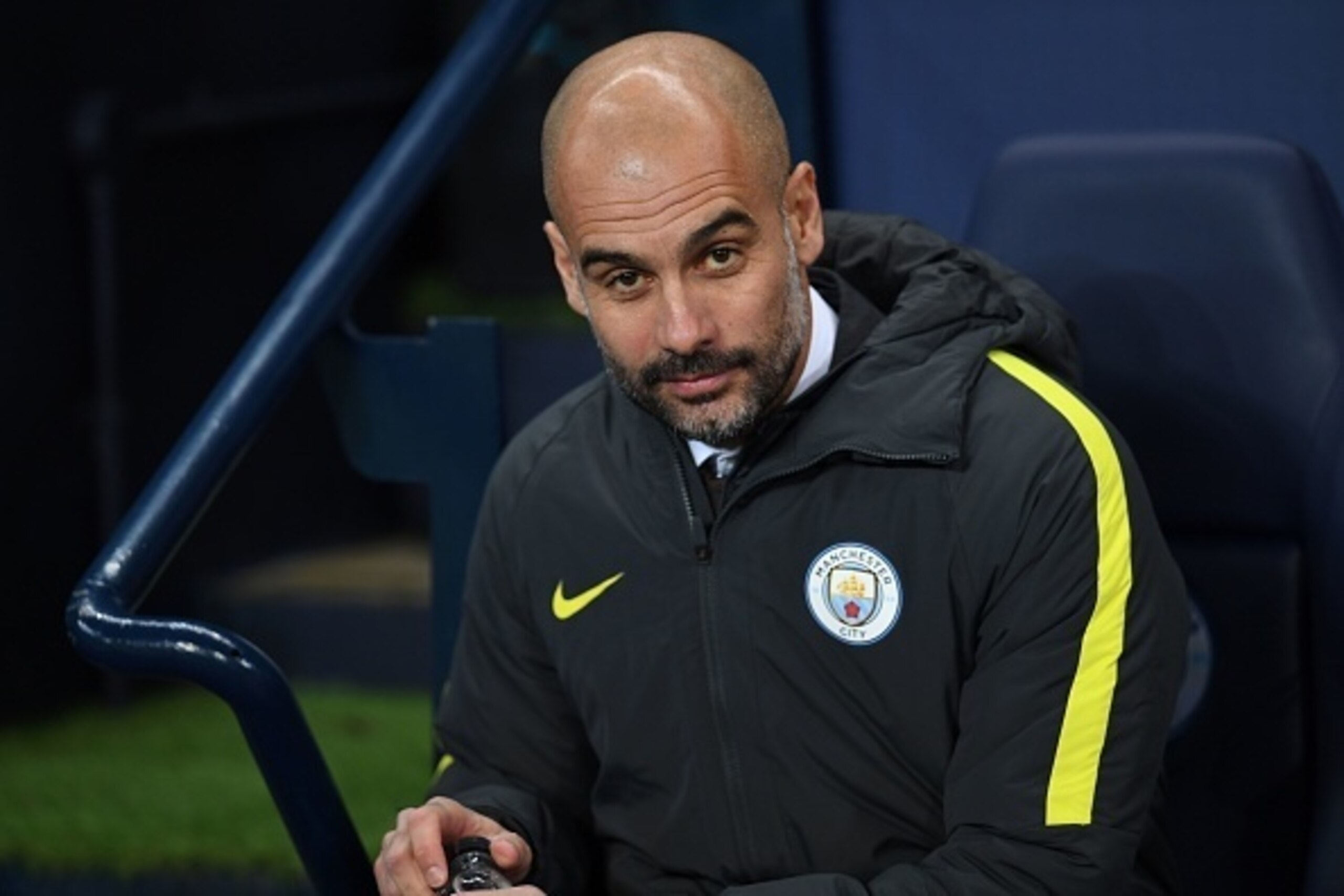 Manchester City's Spanish manager Pep Guardiola arrives for the English Premier League football match between Manchester City and Watford at the Etihad Stadium in Manchester, north west England, on December 14, 2016. / AFP / Paul ELLIS / RESTRICTED TO EDI