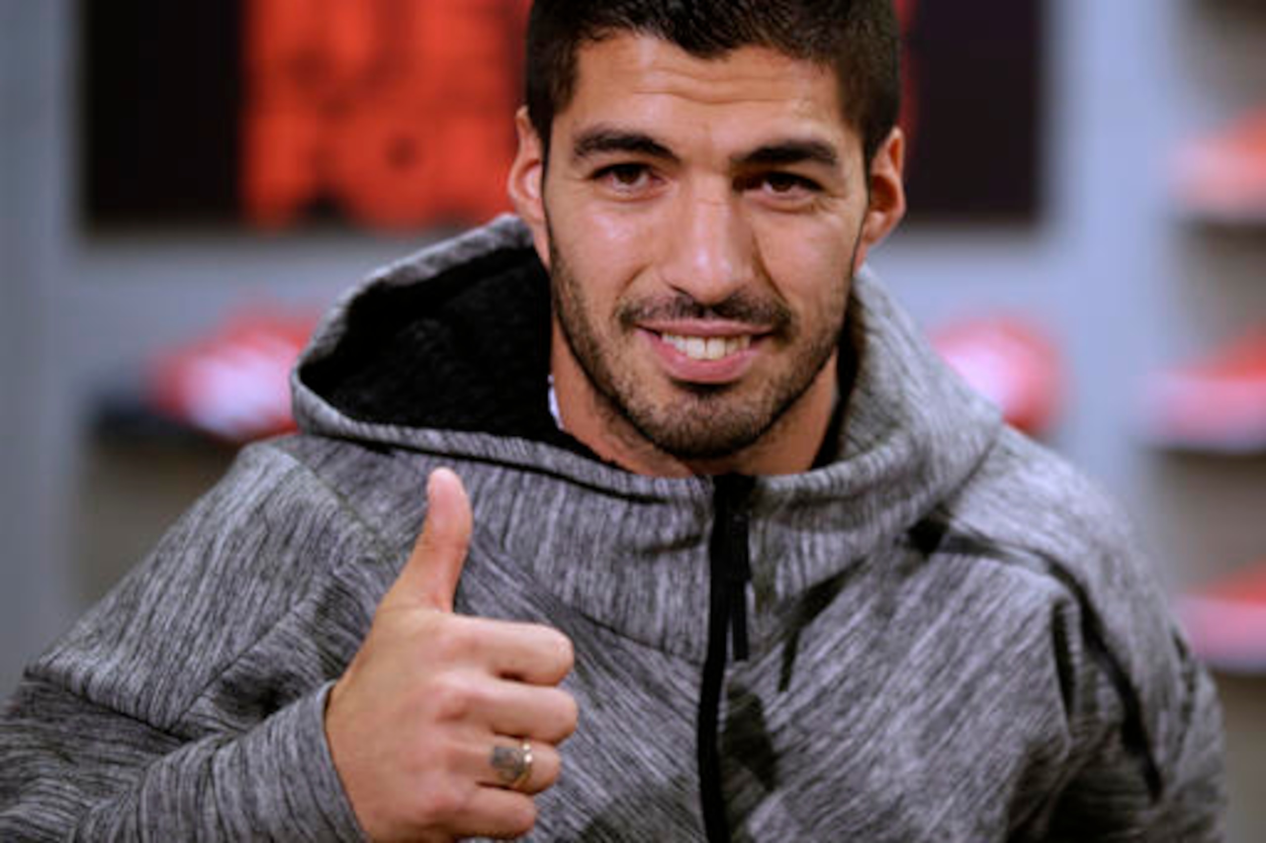 Luis Suarez signed a new deal.