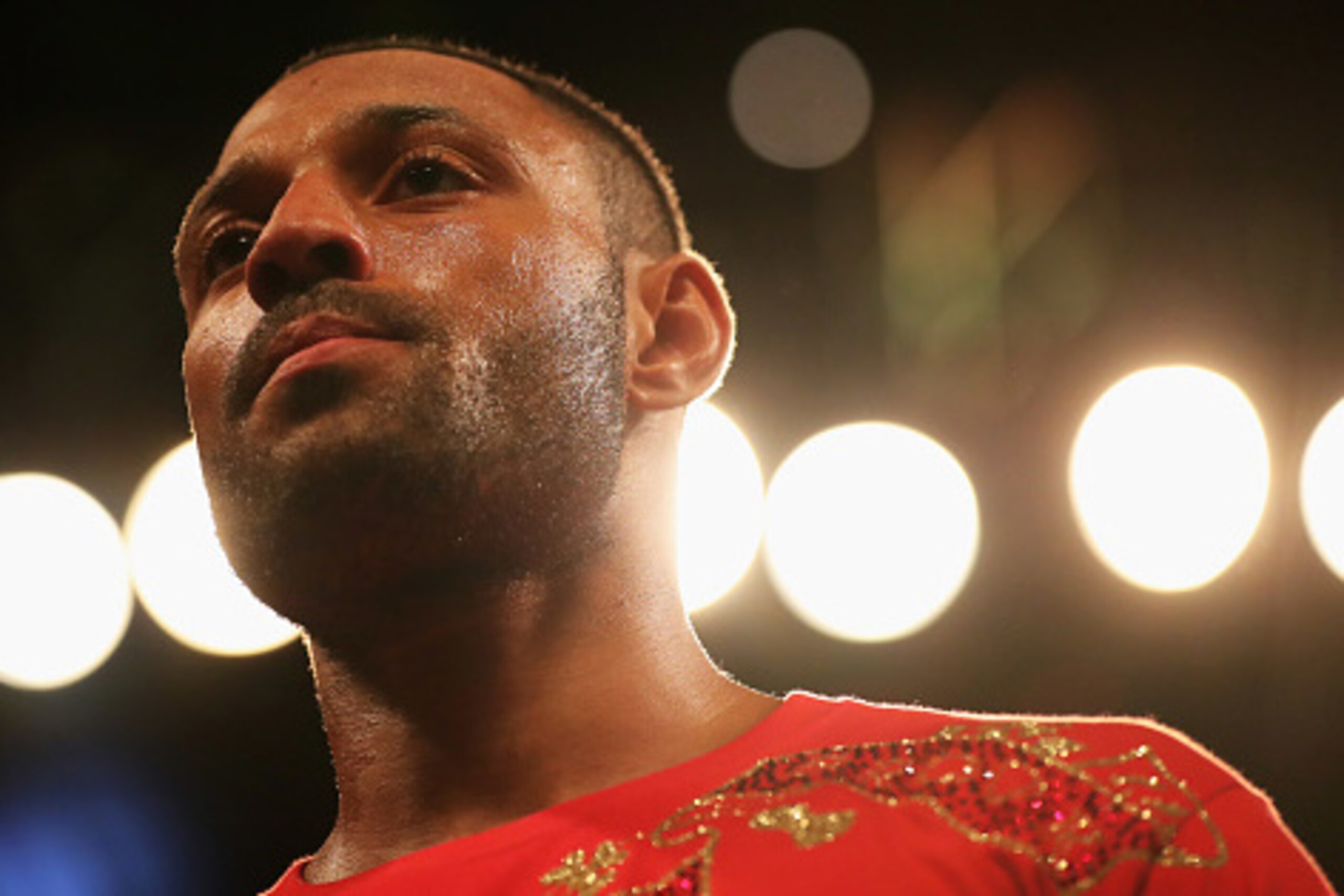 LONDON, ENGLAND - SEPTEMBER 10:  Kell Brook looks on from the ring ahead of the World Middleweight Title contest against Gennady Golovkin at The O2 Arena on September 10, 2016 in London, England.  (Photo by Richard Heathcote/Getty Images)