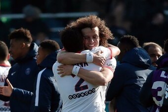 Partner in Crime: Thiago Silva's form has collapsed without David Luiz.