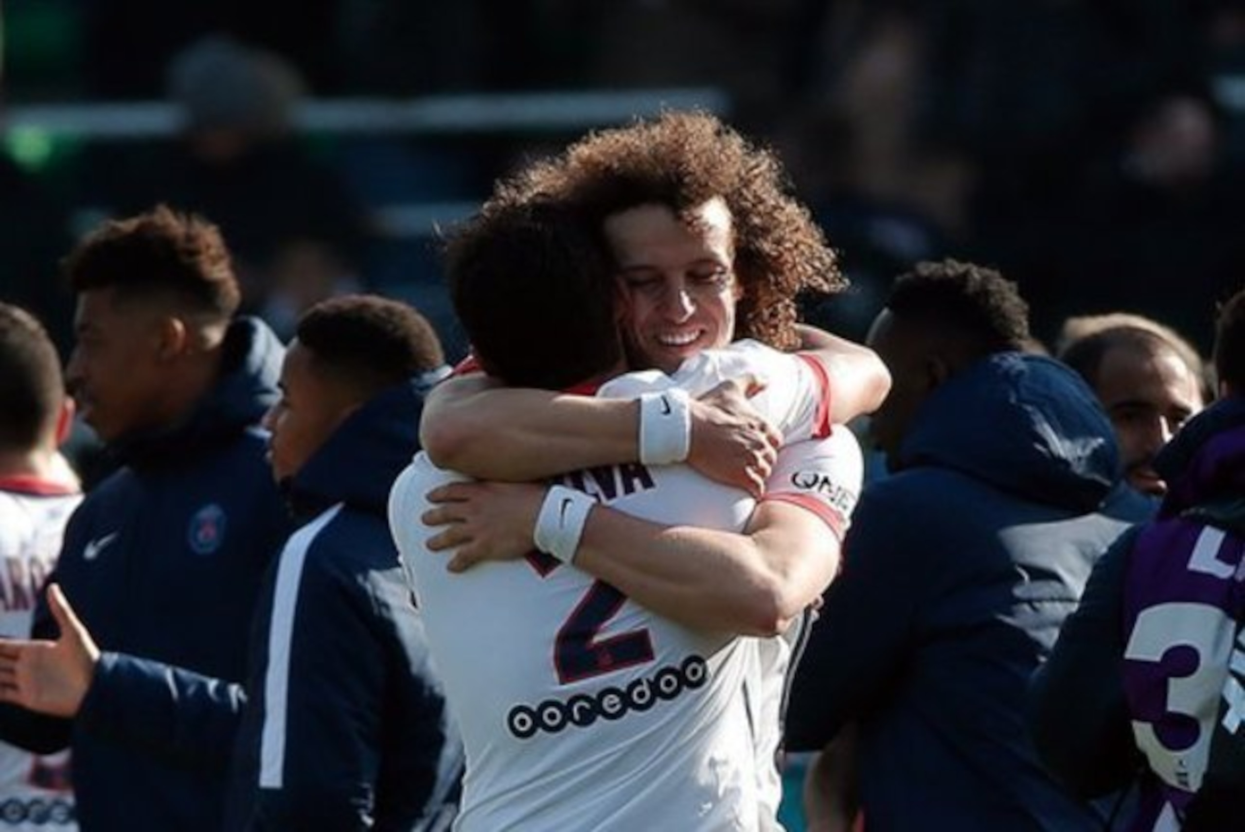 Partner in Crime: Thiago Silva's form has collapsed without David Luiz. Partner in Crime: Thiago Silva's form has collapsed without David Luiz.
