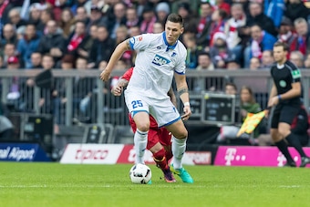 Muenchen, Deutschland, 05.11.2016, Bundesliga 10. Spieltag, FC Bayern Muenchen - TSG 1899 Hoffenheim, Niklas Suele (TSG)   (Photo by TF-Images/Getty Images)